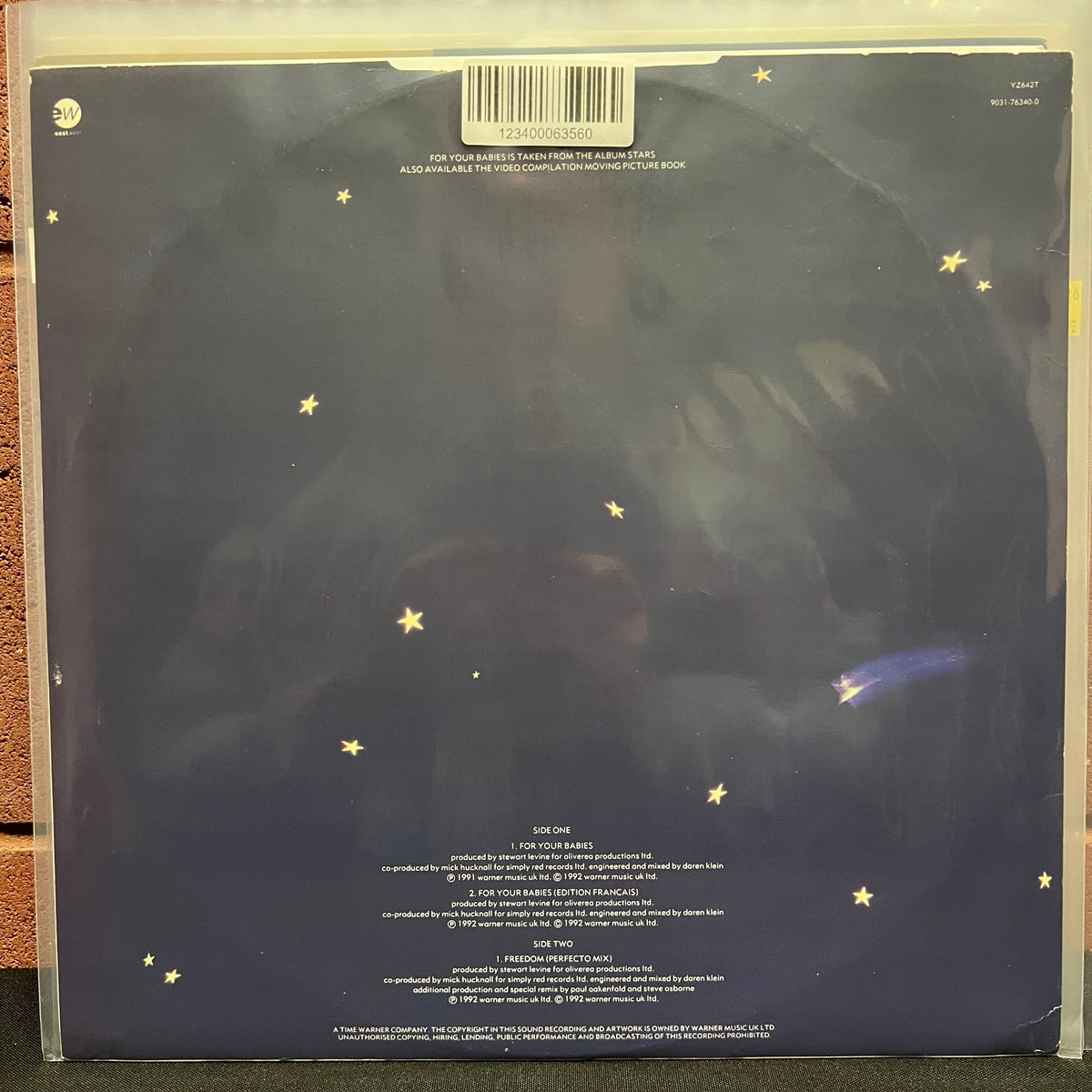 Used Vinyl: Simply Red "For Your Babies" 12" (1992 UK Press)