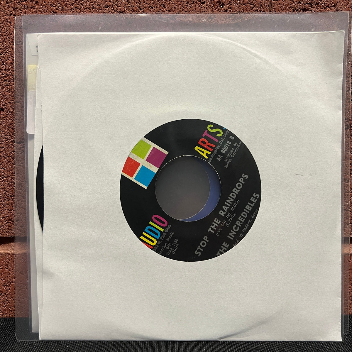 Used Vinyl: Incredibles "Fool Fool Fool" 7"