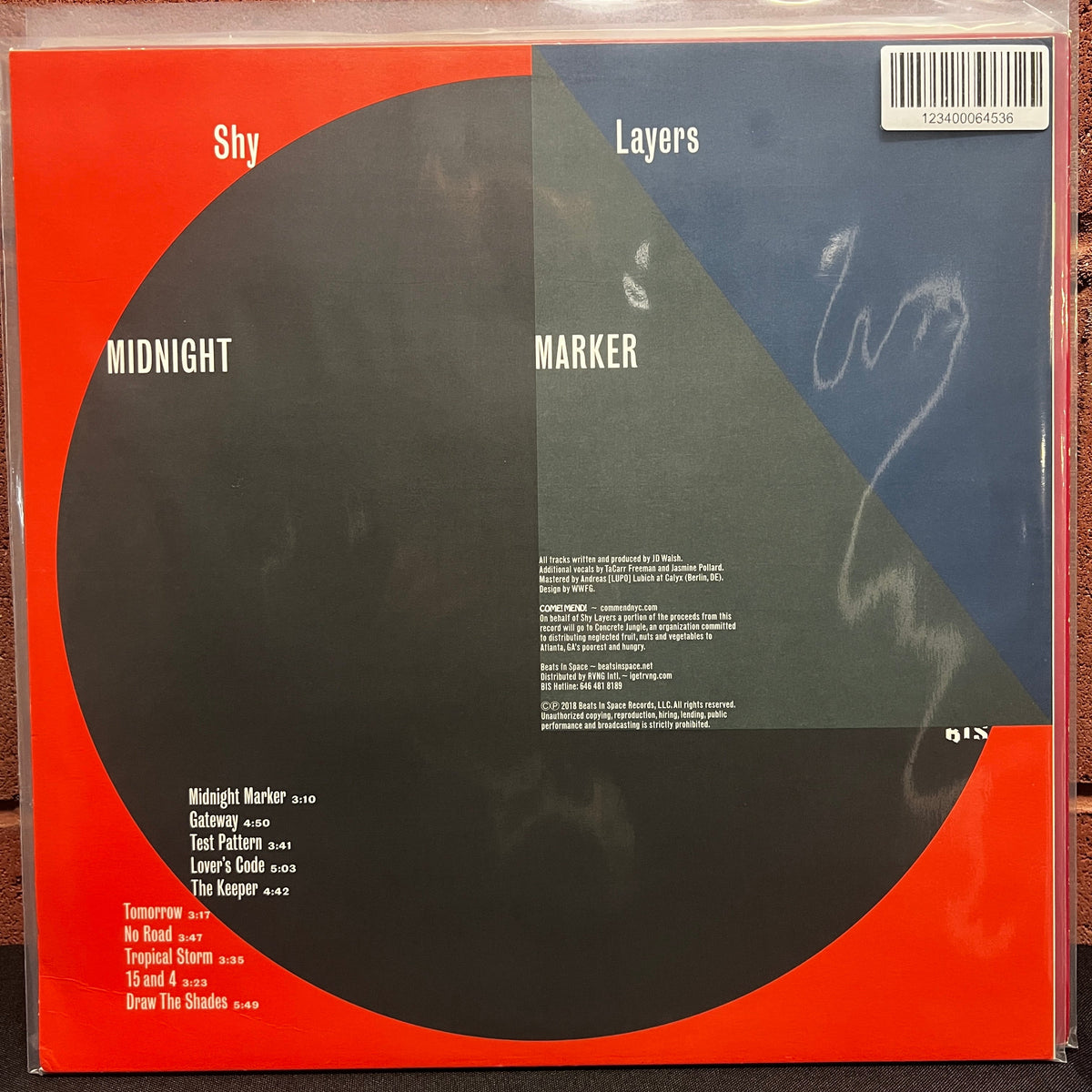 Used Vinyl: Shy Layers "Midnight Marker" LP (2018 Press)