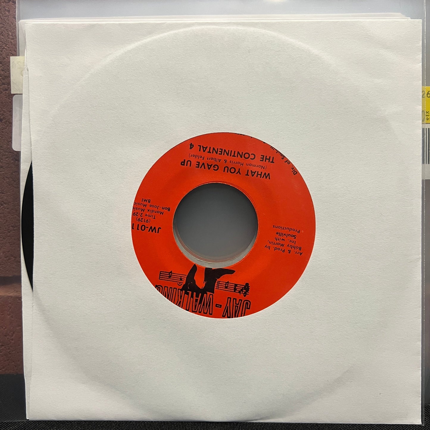 Used Vinyl: Continental 4 "Day By Day" 7"