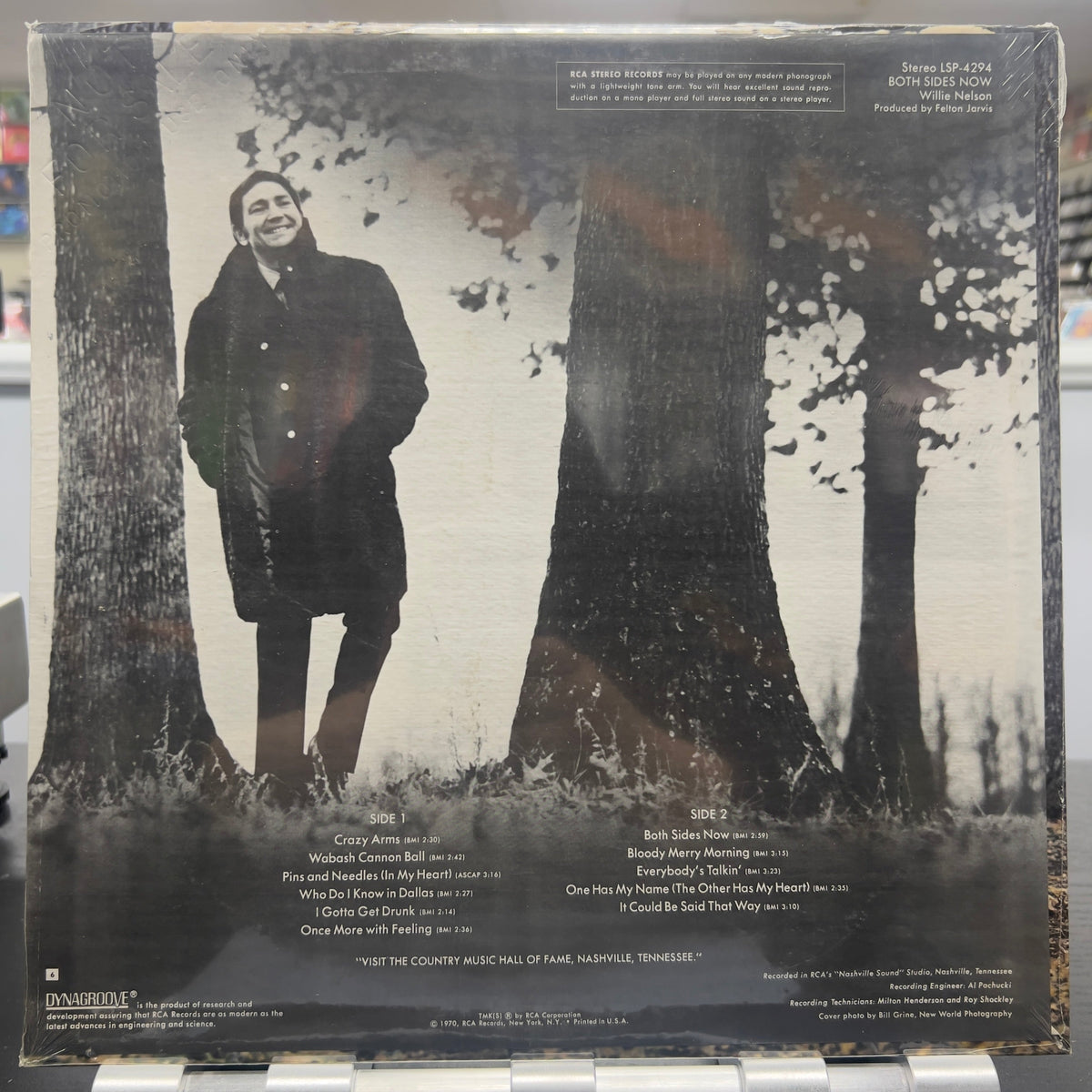 Willie Nelson - Both Sides Now - Promo LP