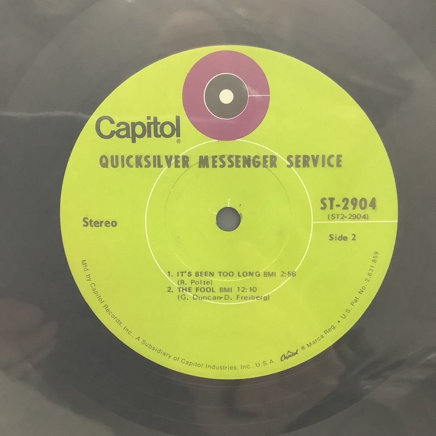 Quicksilver Messenger Service - self-titled - LP