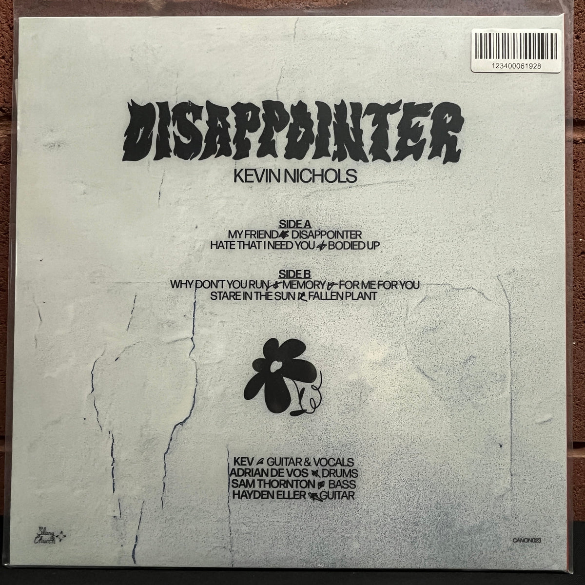 Used Vinyl: Kevin Nichols "Disappointer" LP (2021 Press - Red Vinyl)