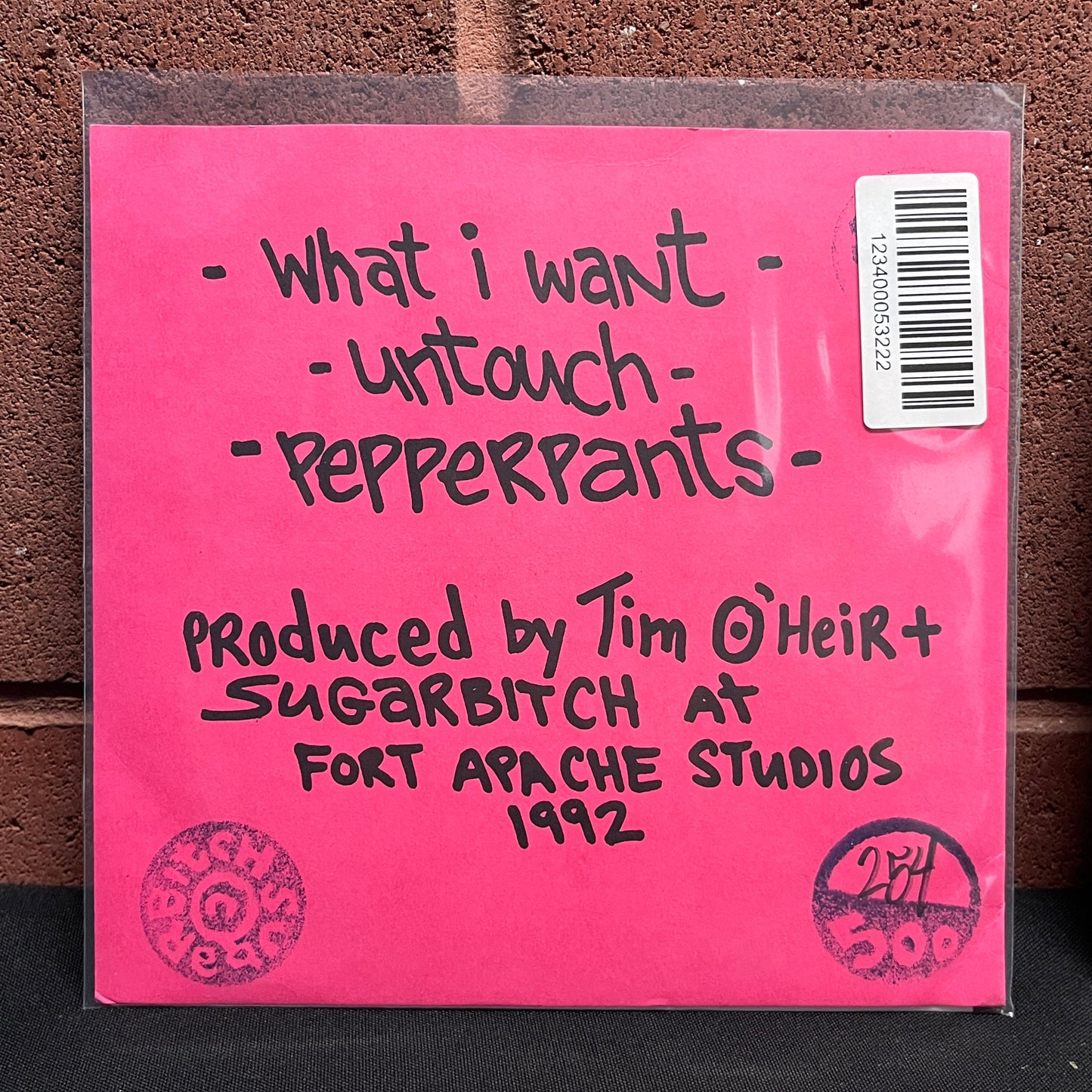 Used Vinyl: Sugarbitch "Sugarbitch" 7" (Dark Red vinyl)
