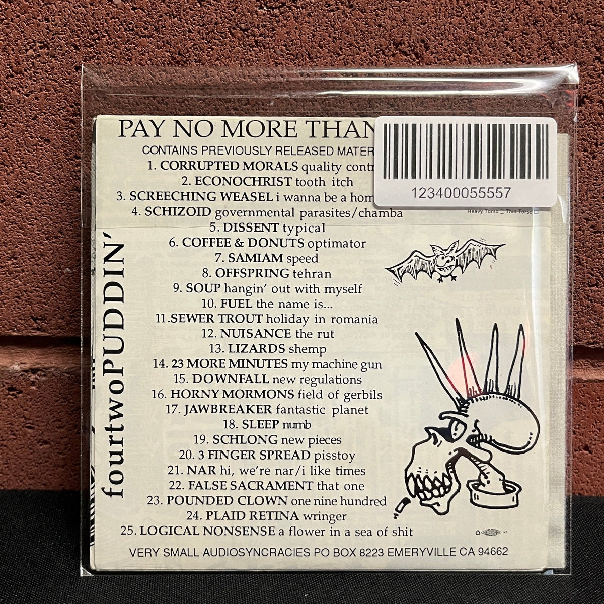 Used CD: V/A - "Four Two Pudding" CD