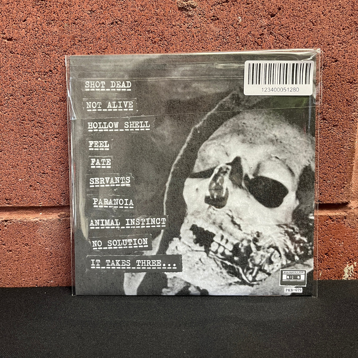 Used Vinyl: Brain Tourniquet "S/T" 7" (Clear Vinyl)