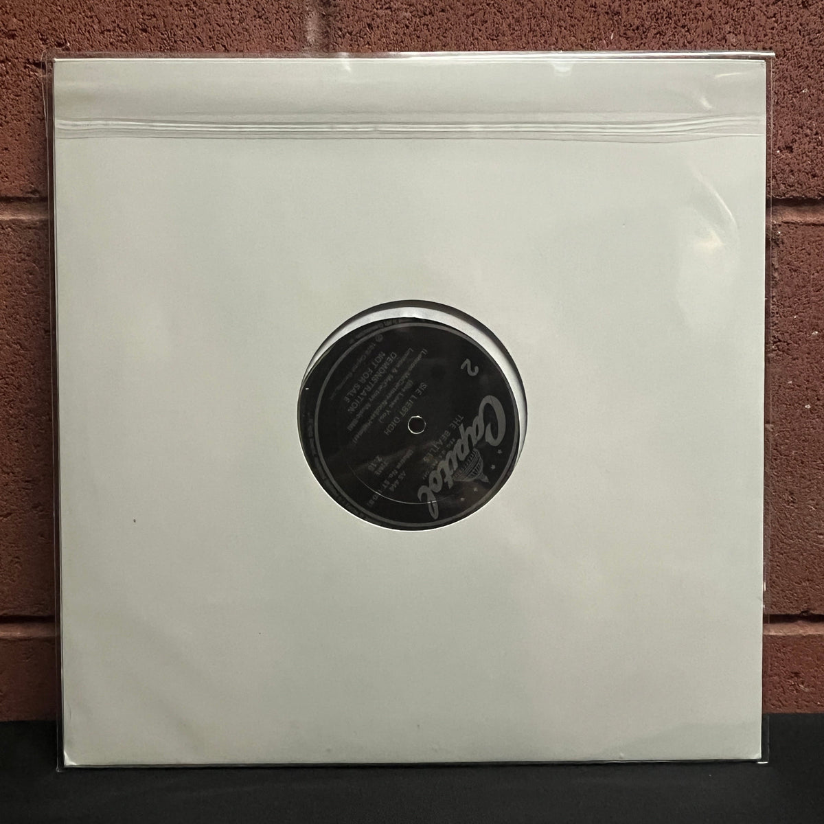 Used Vinyl: The Beatles "Komm, Gibb Mir Deine Hand" 12" (Clear Vinyl)