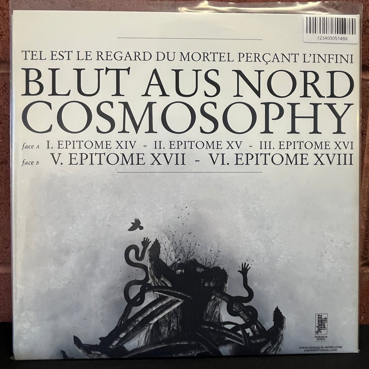 Used Vinyl: Blut Aus Nord "777 - Cosmosophy" LP (Black & White Splatter Vinyl)