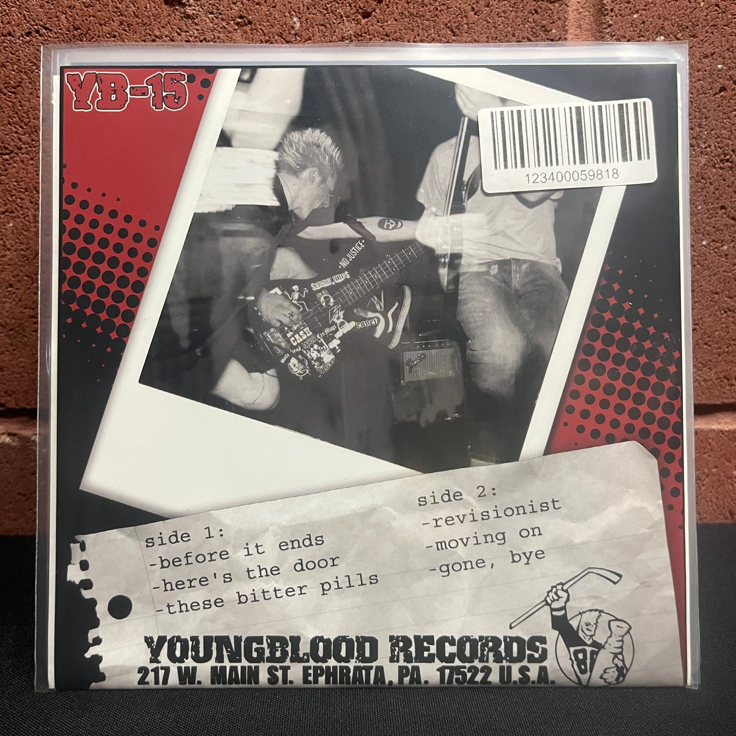 Used Vinyl: Worn Thin "Remnants of What Could Have Been" 7" (Red vinyl)