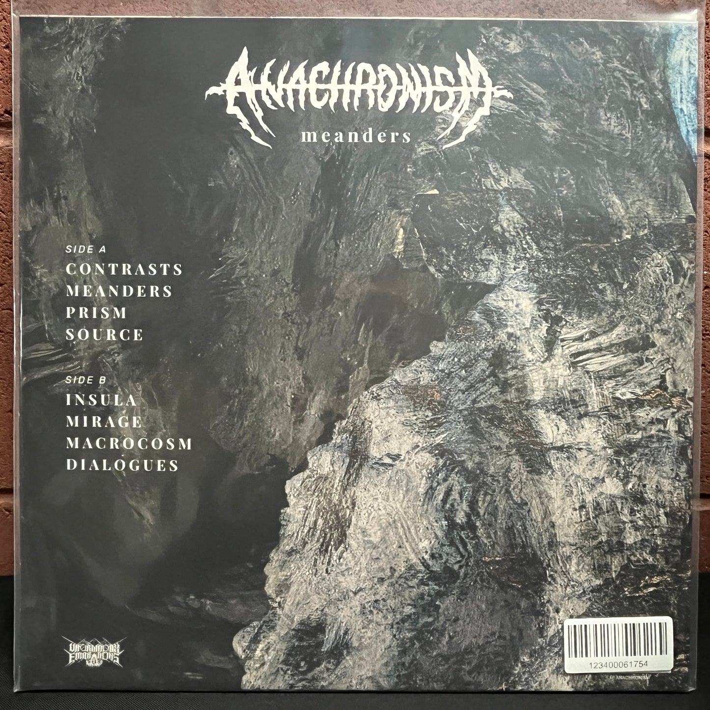 Used Vinyl: Anachronism "Meanders" LP (2023 Press - Silver/Black Swirl Vinyl)
