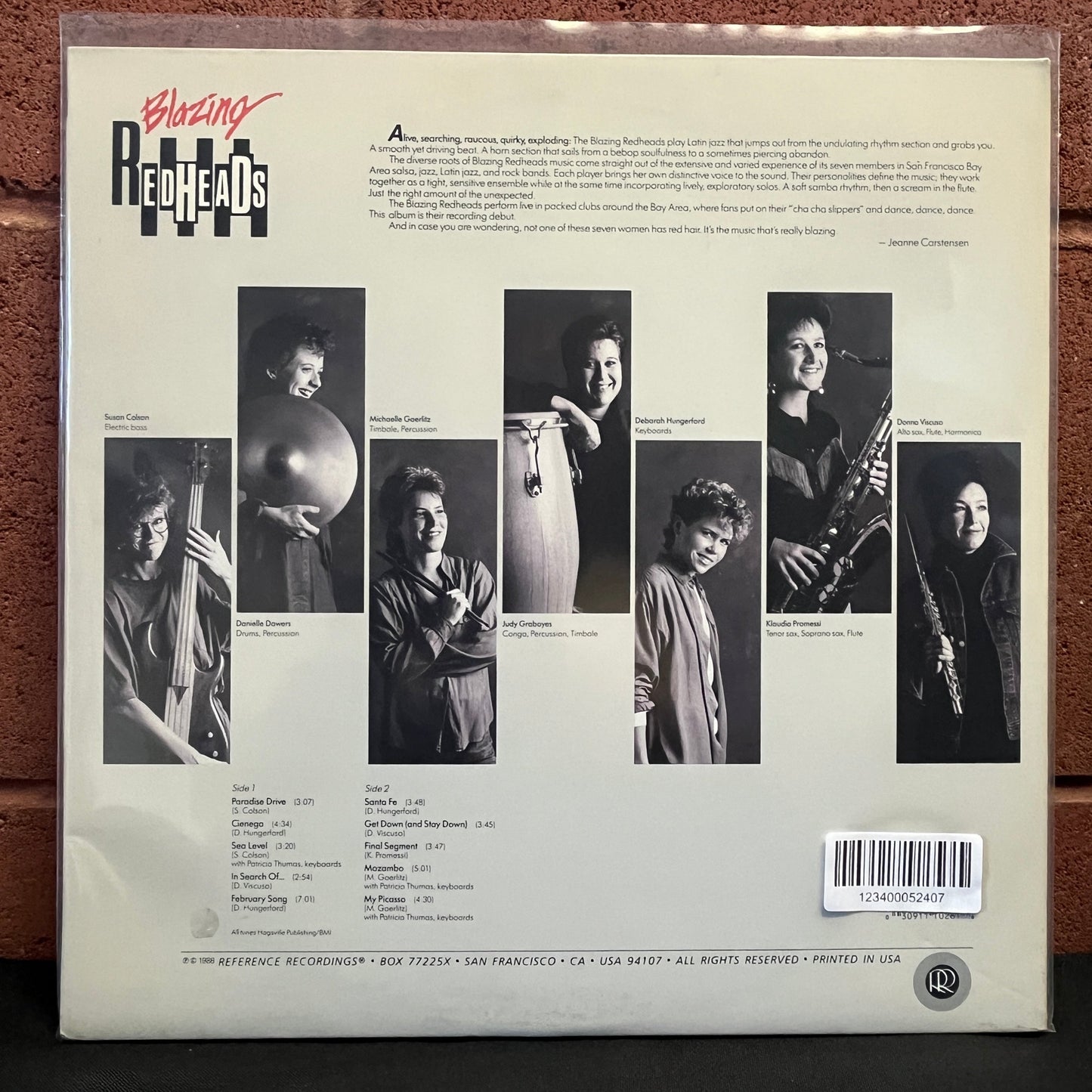 Used Vinyl: Blazing Redheads "S/T" LP