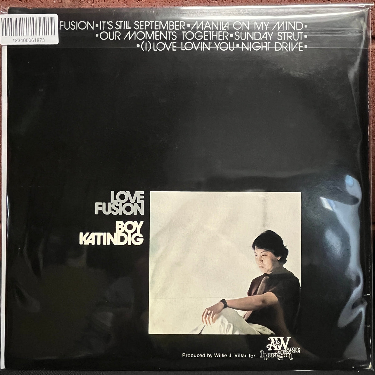 Used Vinyl: Boy Katindig "Love Fusion" LP (1981 Philippenes Press)