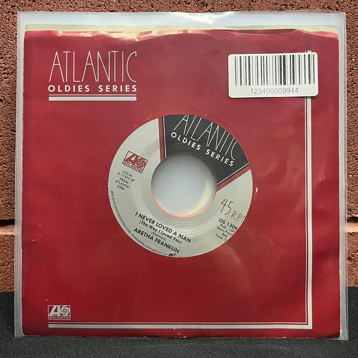 Used Vinyl: Aretha Franklin "Think / I Never Loved A Man" 7"
