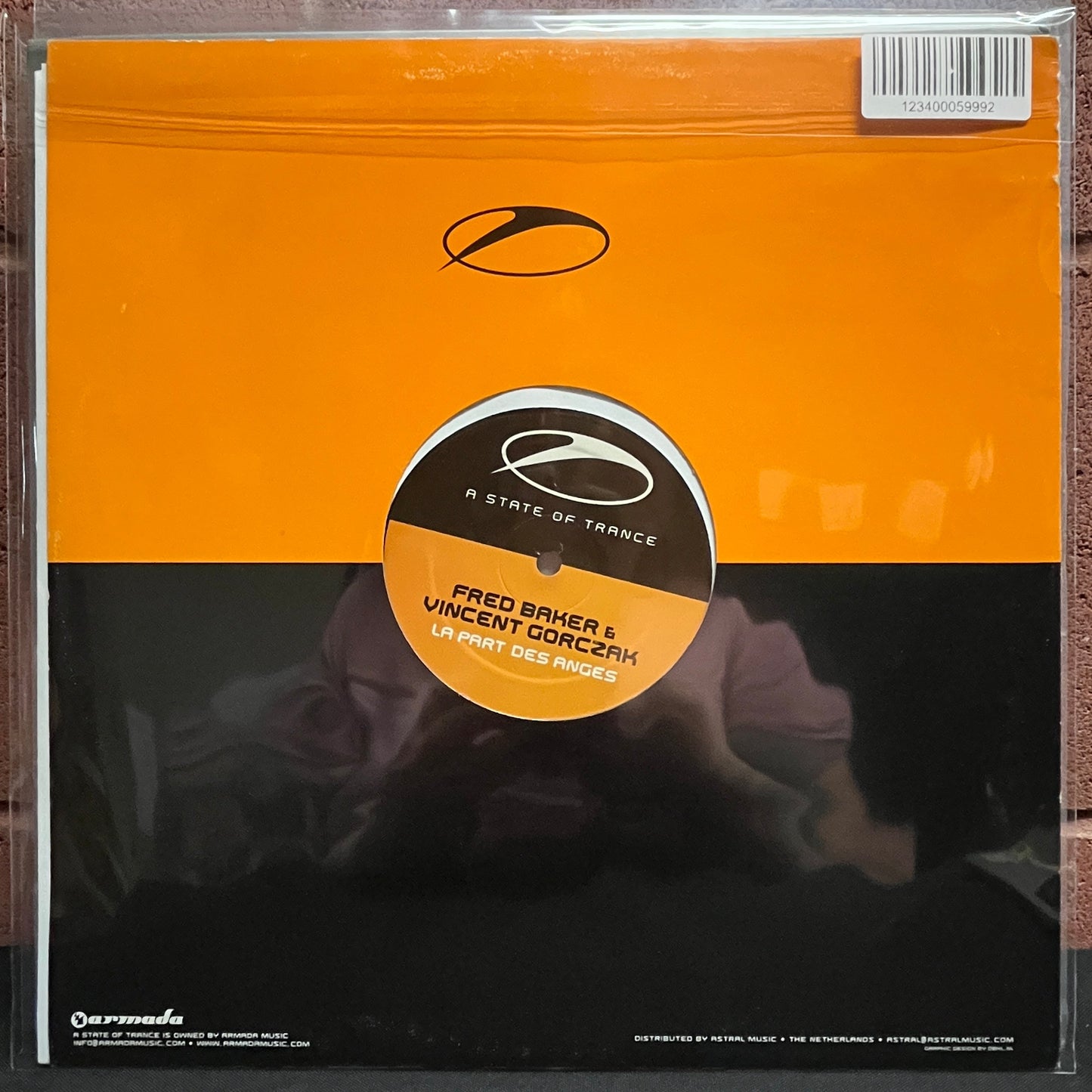 Used Vinyl: Fred Baker and Vincent Gorczak "La Part Des Anges" 12" Single