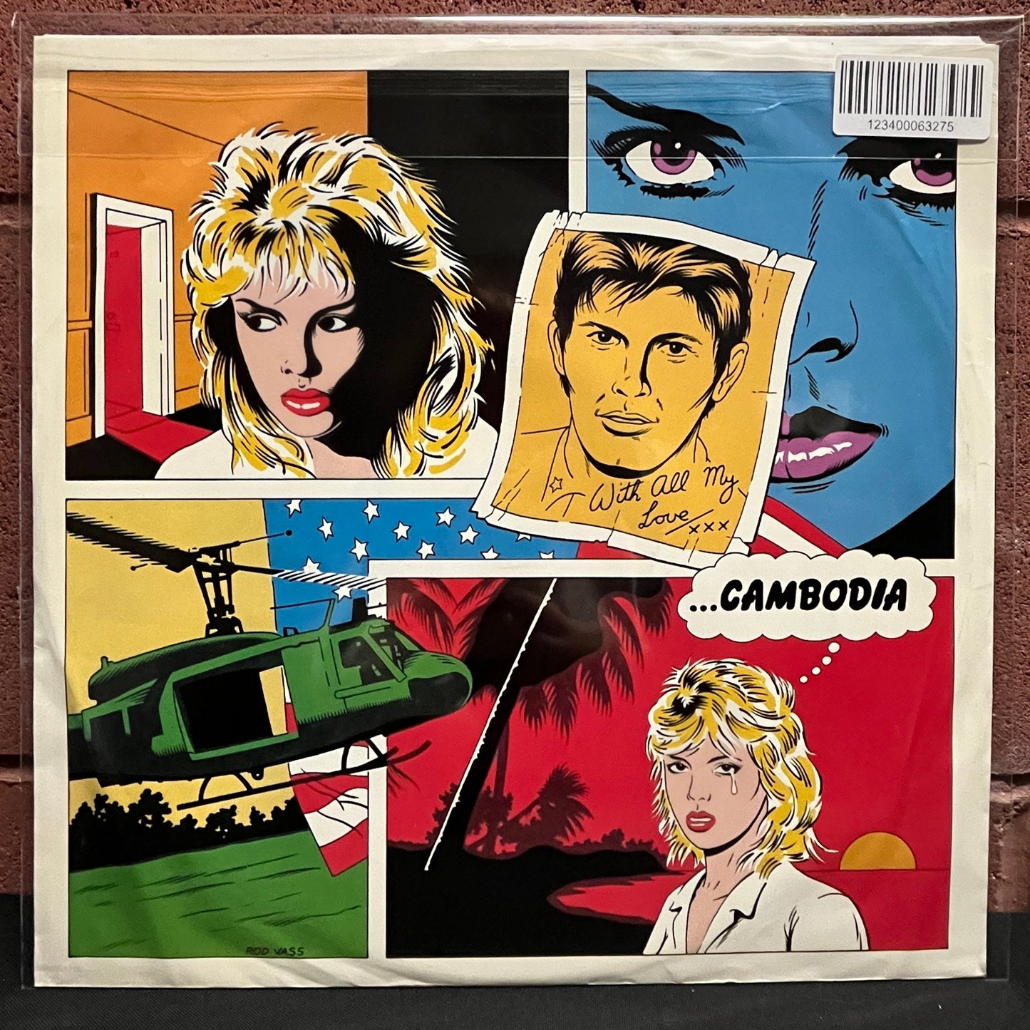 Used Vinyl: Kim Wilde "Cambodia" 12" (1981 Euro Press)