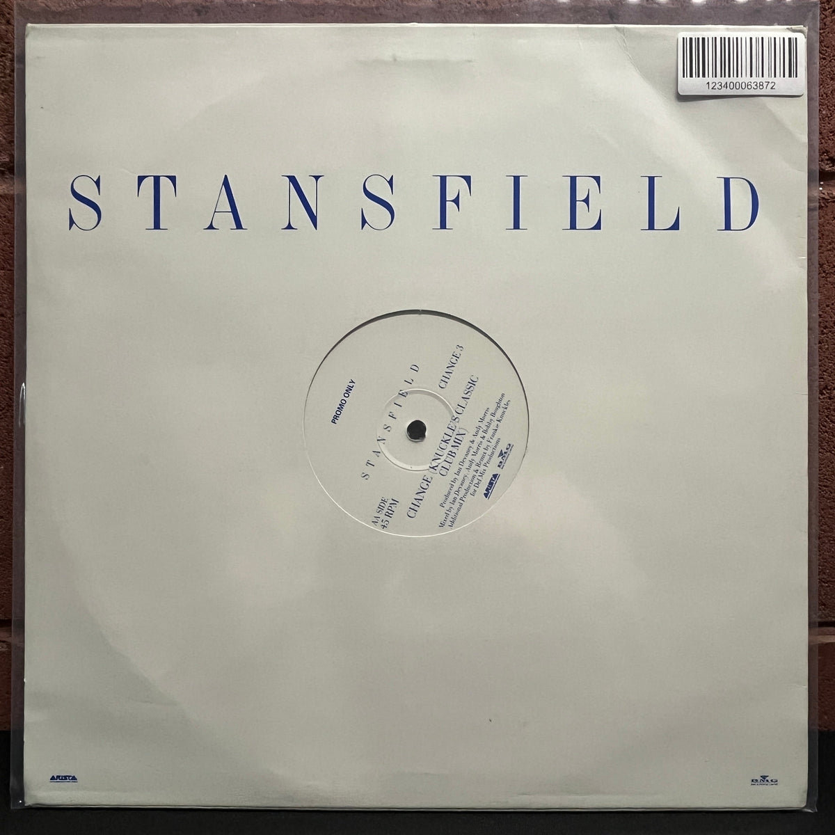 Used Vinyl: Lisa Stansfield "Change" 12" (1991 UK Promo Press)