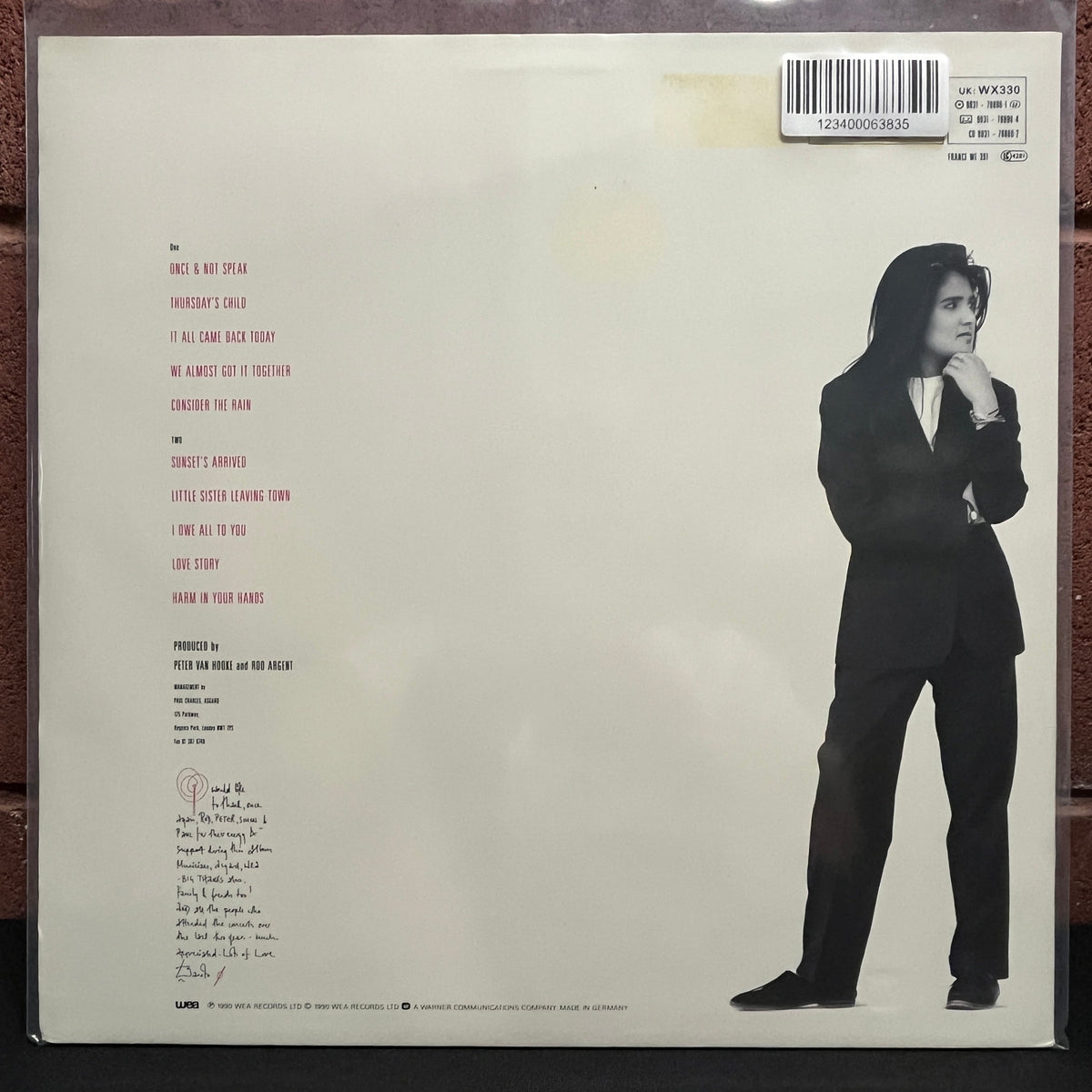 Used Vinyl: Tanita Tikaram "The Sweet Keeper" LP (1990 Euro Press)