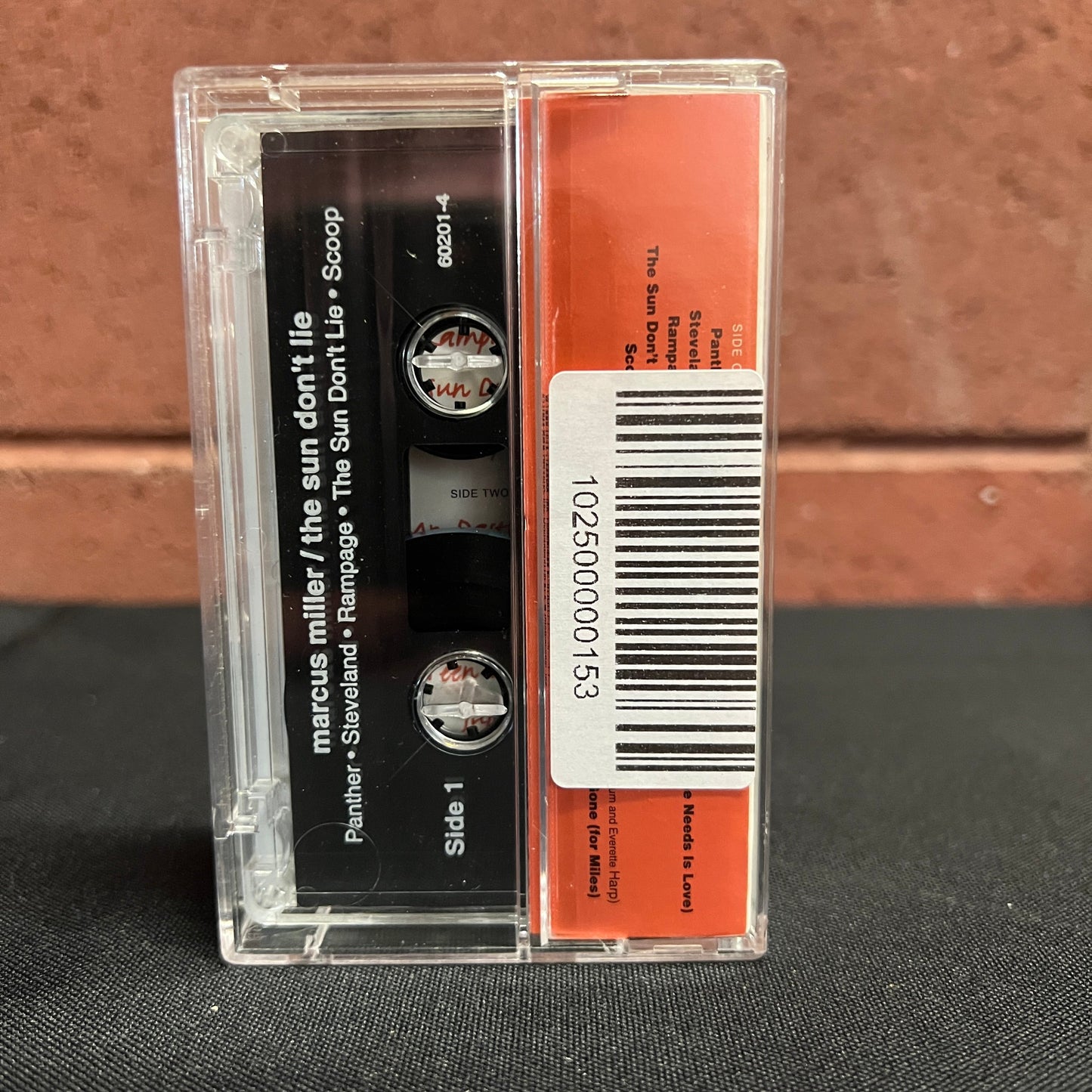 Used Cassette: Marcus Miller "The Sun Don't Lie" Tape