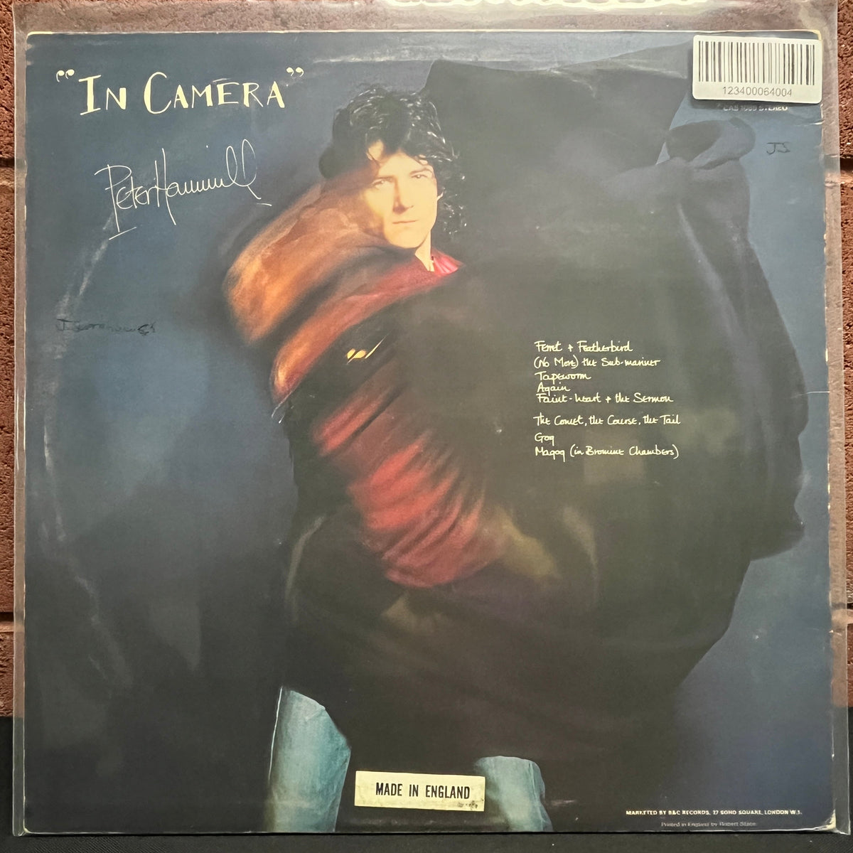 Used Vinyl: Peter Hammill "In Camera" LP (1974 UK Press)