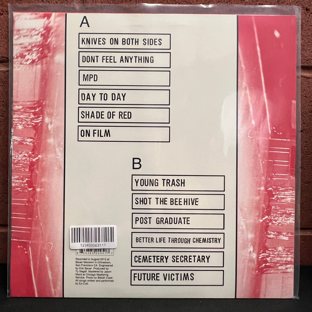 Used Vinyl: Ex-Cult "S/T" LP (2012 Press)