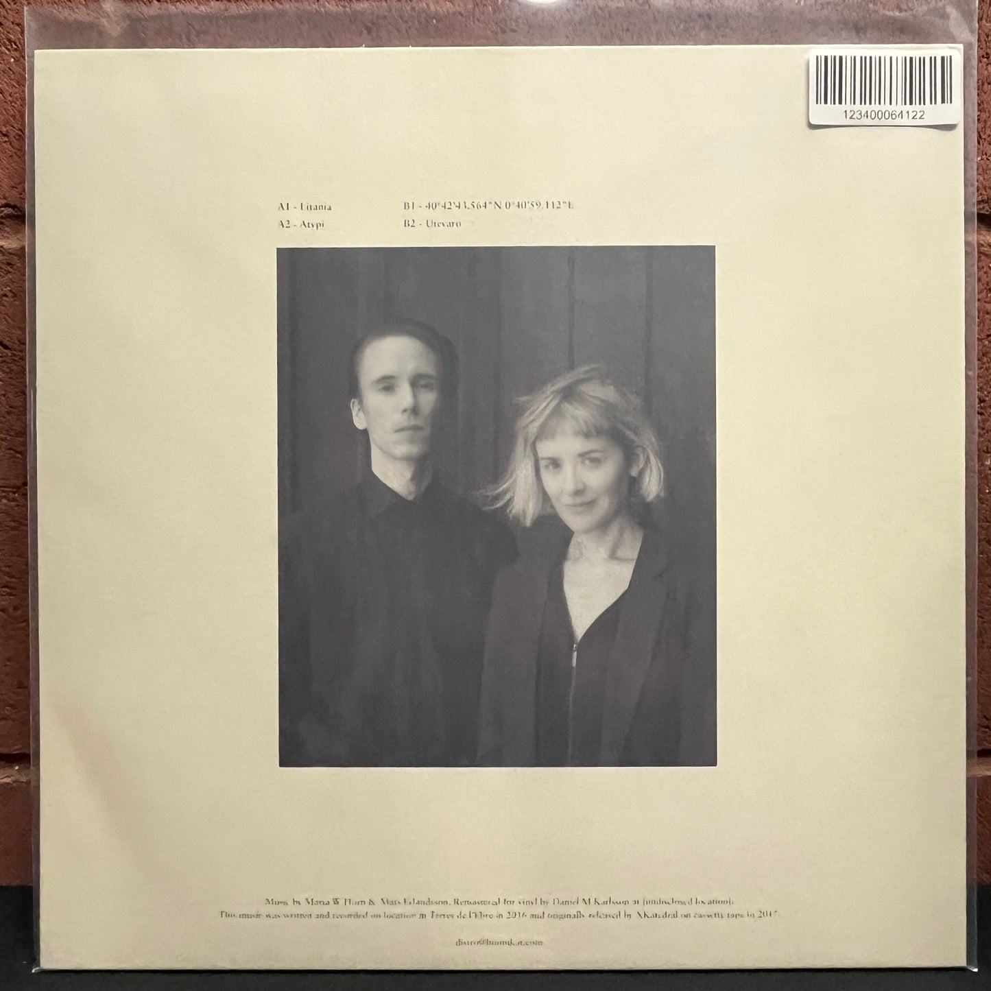 Used LP: Maria W Horn & Mats Erlandsson "Fältinspelningar Från Terres De L'Ebre" LP (Green Vinyl)