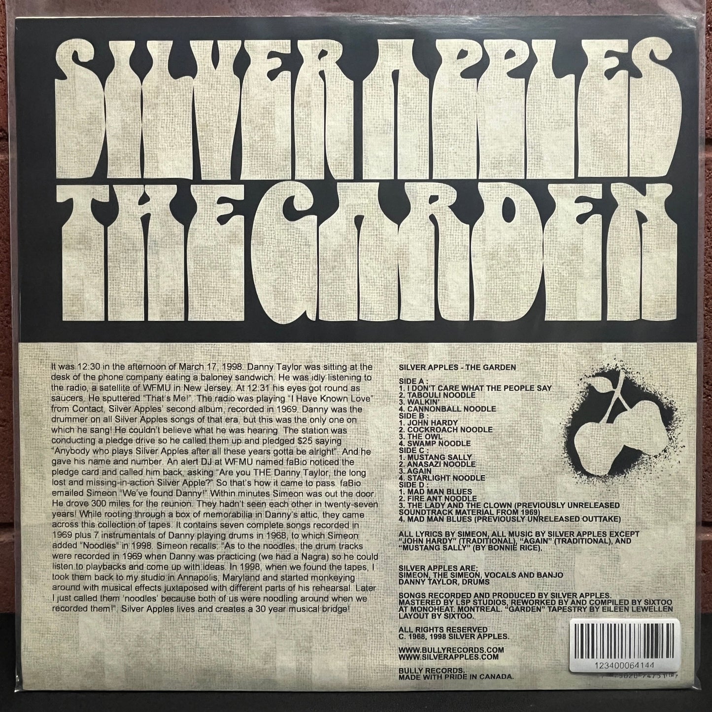 Used Vinyl: Silver Apples "The Garden" 2xLP (2006 Canadian Press)