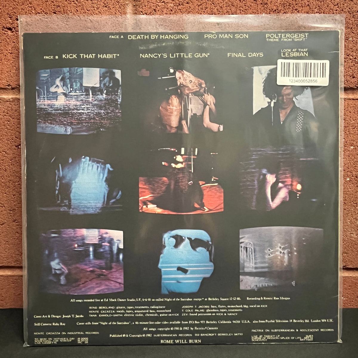 Used Vinyl: Factrix and Monte Cazazza "California Babylon" LP (Original pressing)