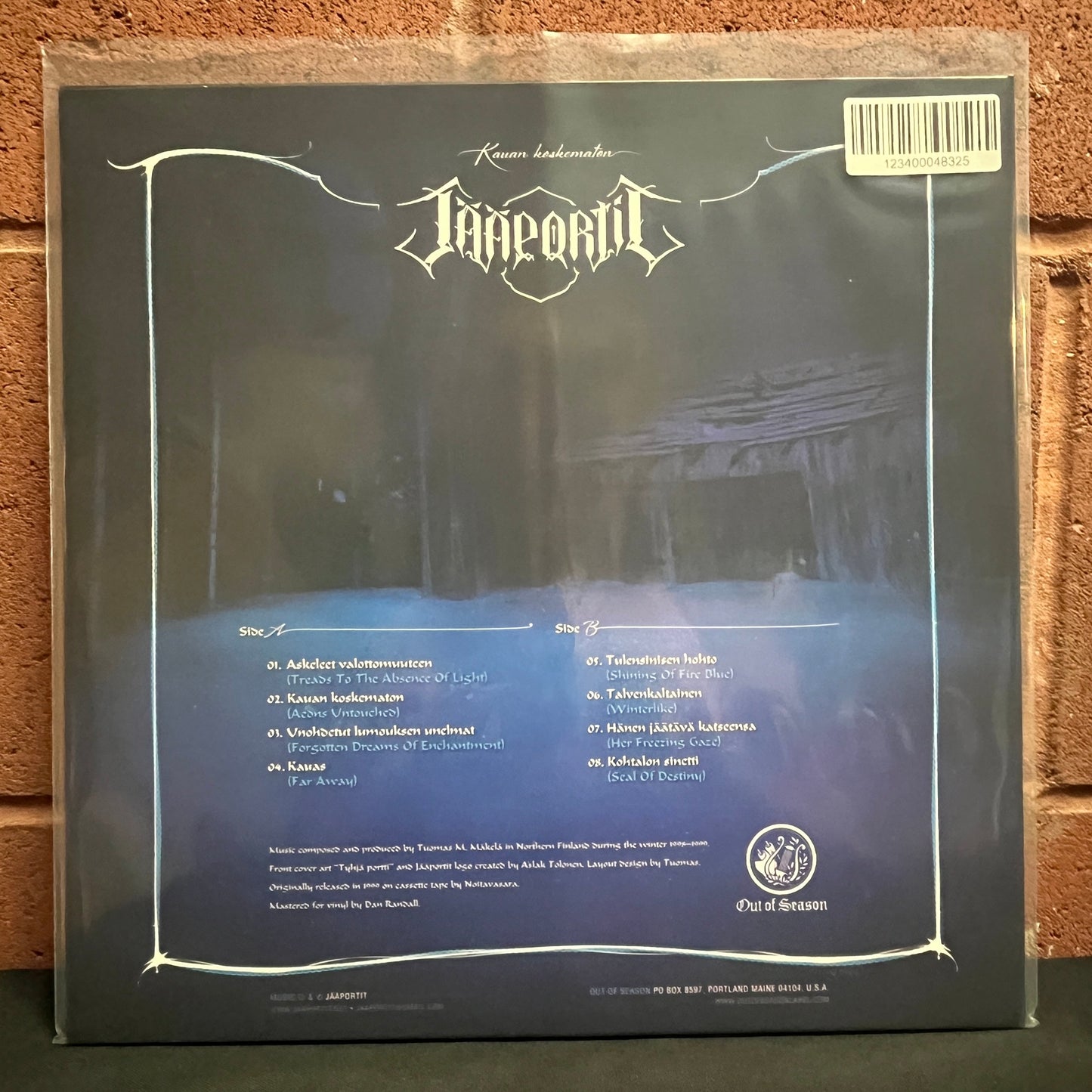Used Vinyl: Jaaportit "Kauan Koskematon" LP (Ice Blue Vinyl)