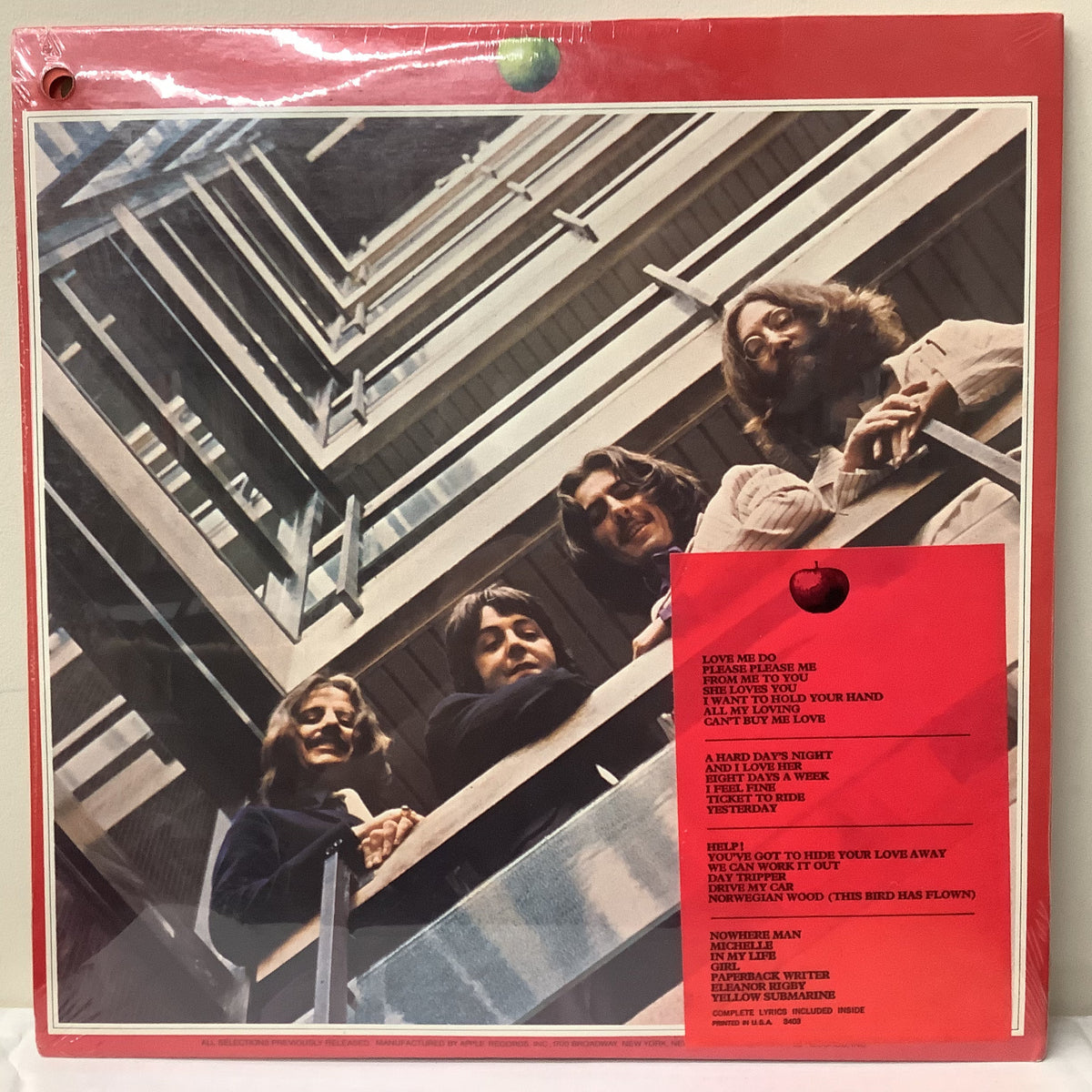 The Beatles - 1962-1966 - Apple Promo 2x LP
