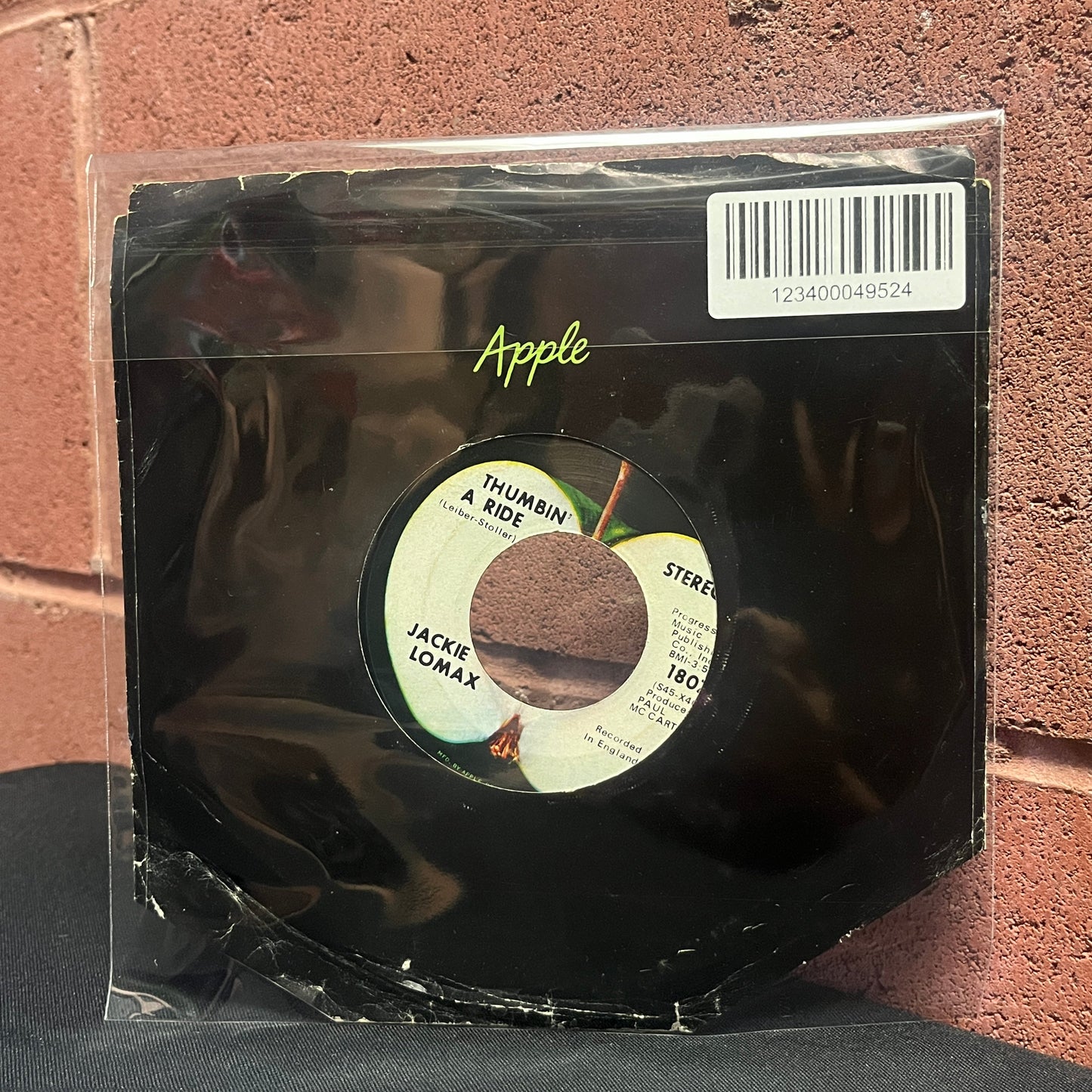 Used Vinyl: Jackie Lomax "New Day / Thumbin' A Ride" 7"