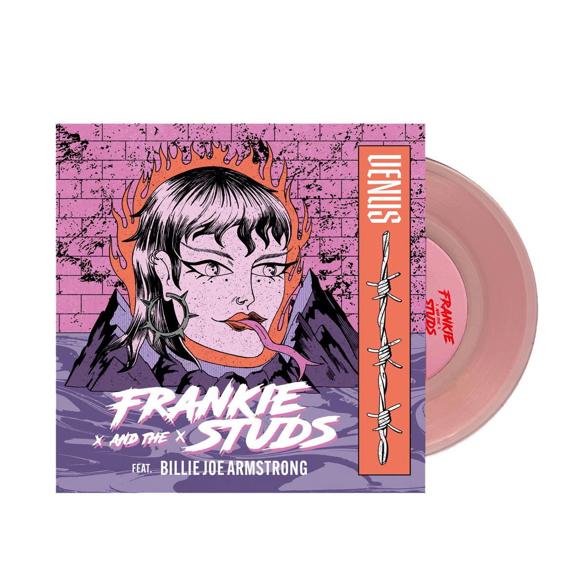 Frankie and The Studs "Venus (featuring Billie Joe Armstrong)" 7" (Color Vinyl)