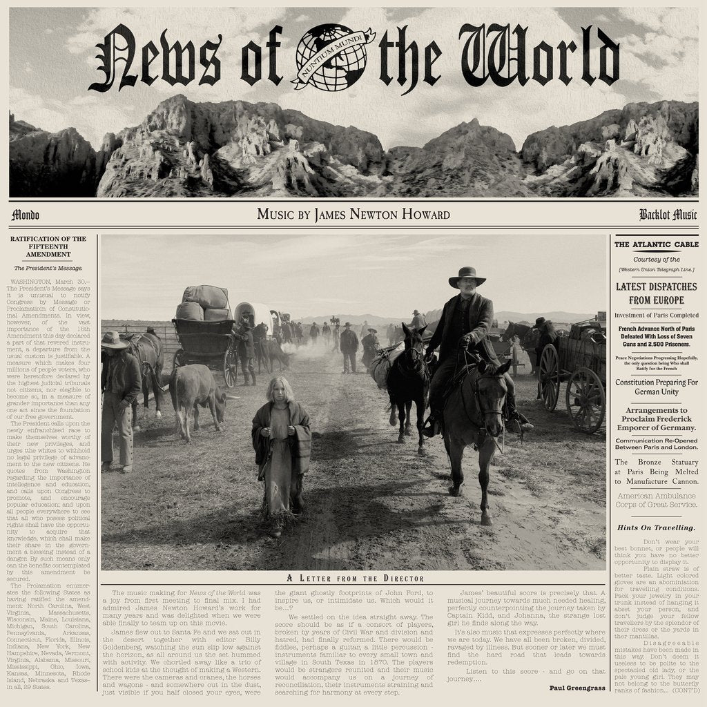 News Of The World - Original Motion Picture Soundtrack - LP