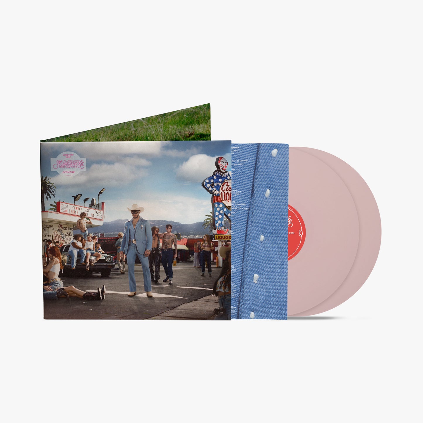 DAMAGED COVER: Orville Peck "Stampede" 2xLP (Pink Vinyl)