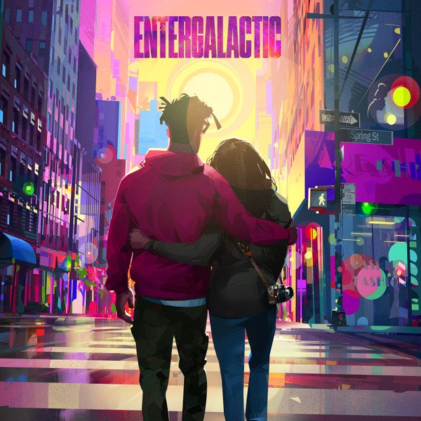 DAMAGED COVER: Kid Cudi "Entergalatic" LP