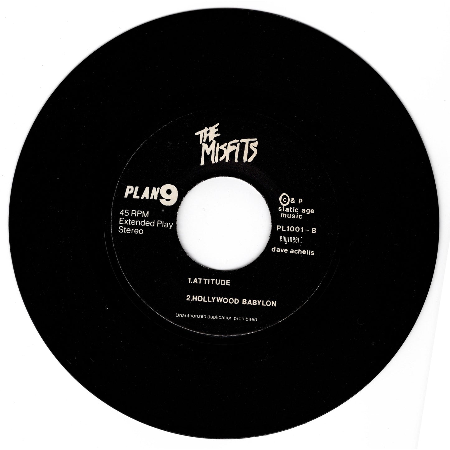 The Misfits - Bullet - 7" 45 rpm