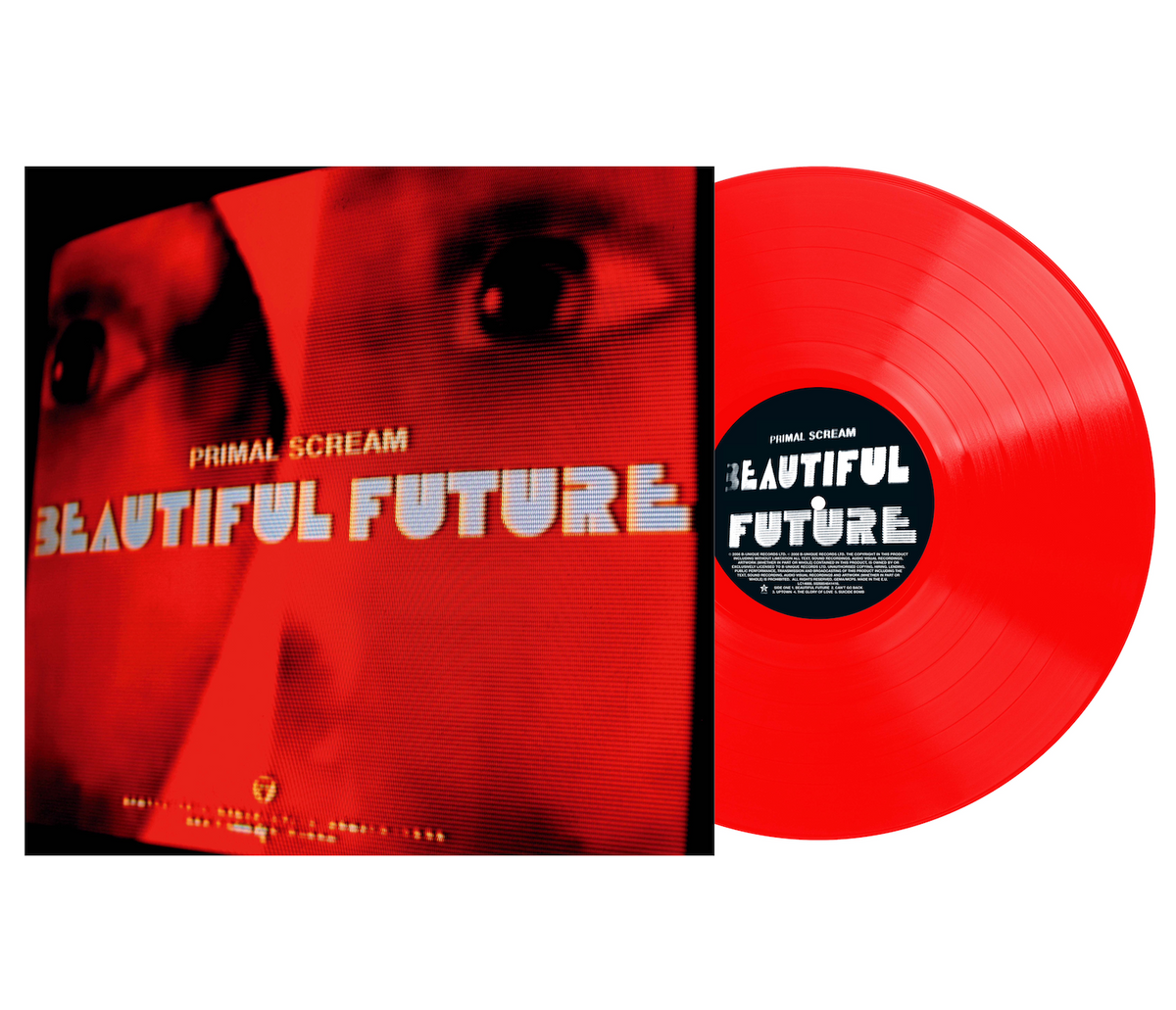 Primal Scream "Beautiful Future" LP (Red Vinyl)