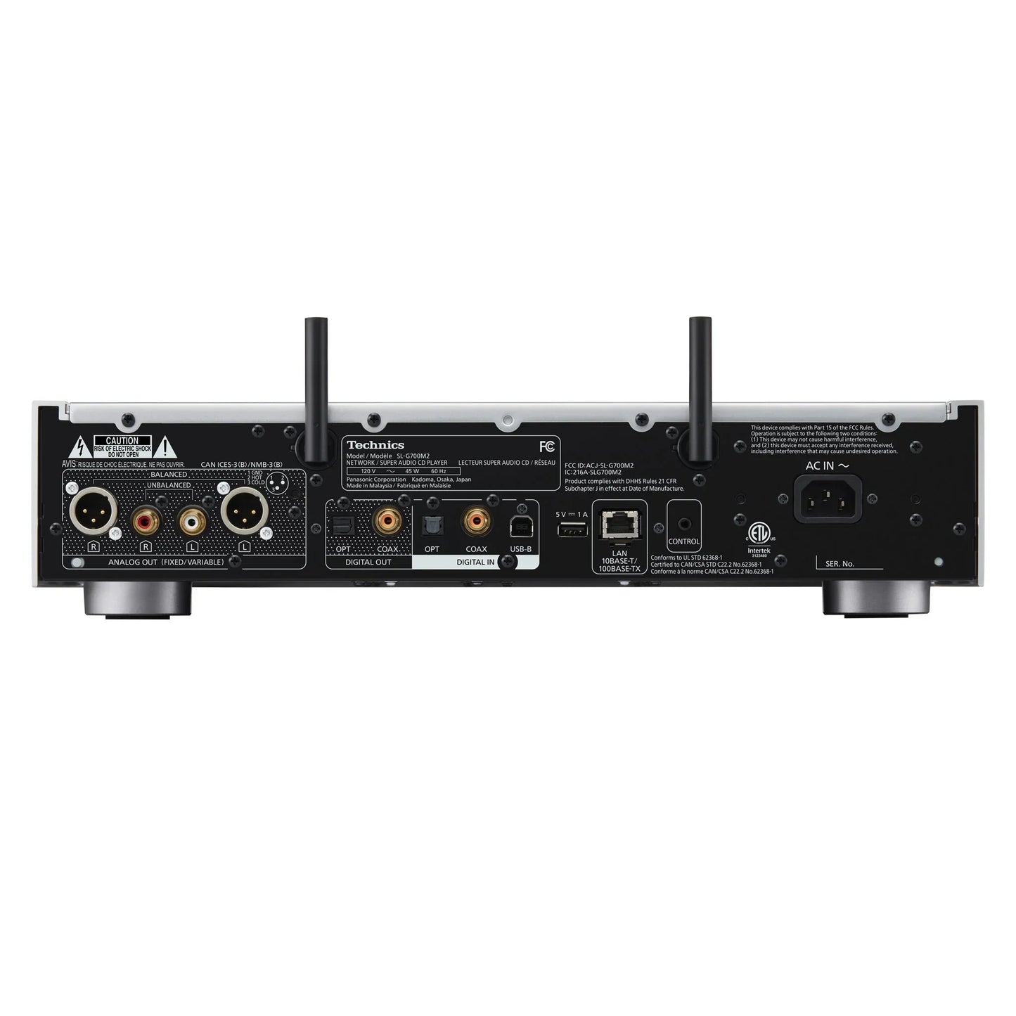 Technics - Network / Super Audio CD Player - SL-G700M2