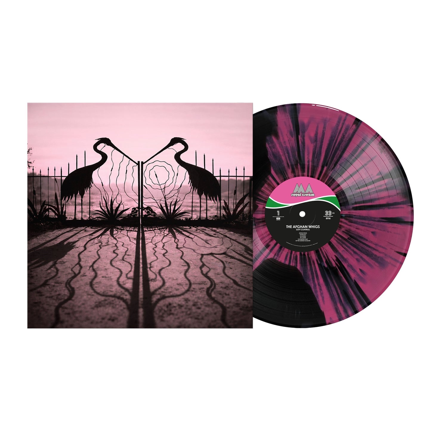 PRE-ORDER: The Afghan Whigs "Soft Control" LP (Indie Exclusive Pink/Black Smush Splatter Vinyl)