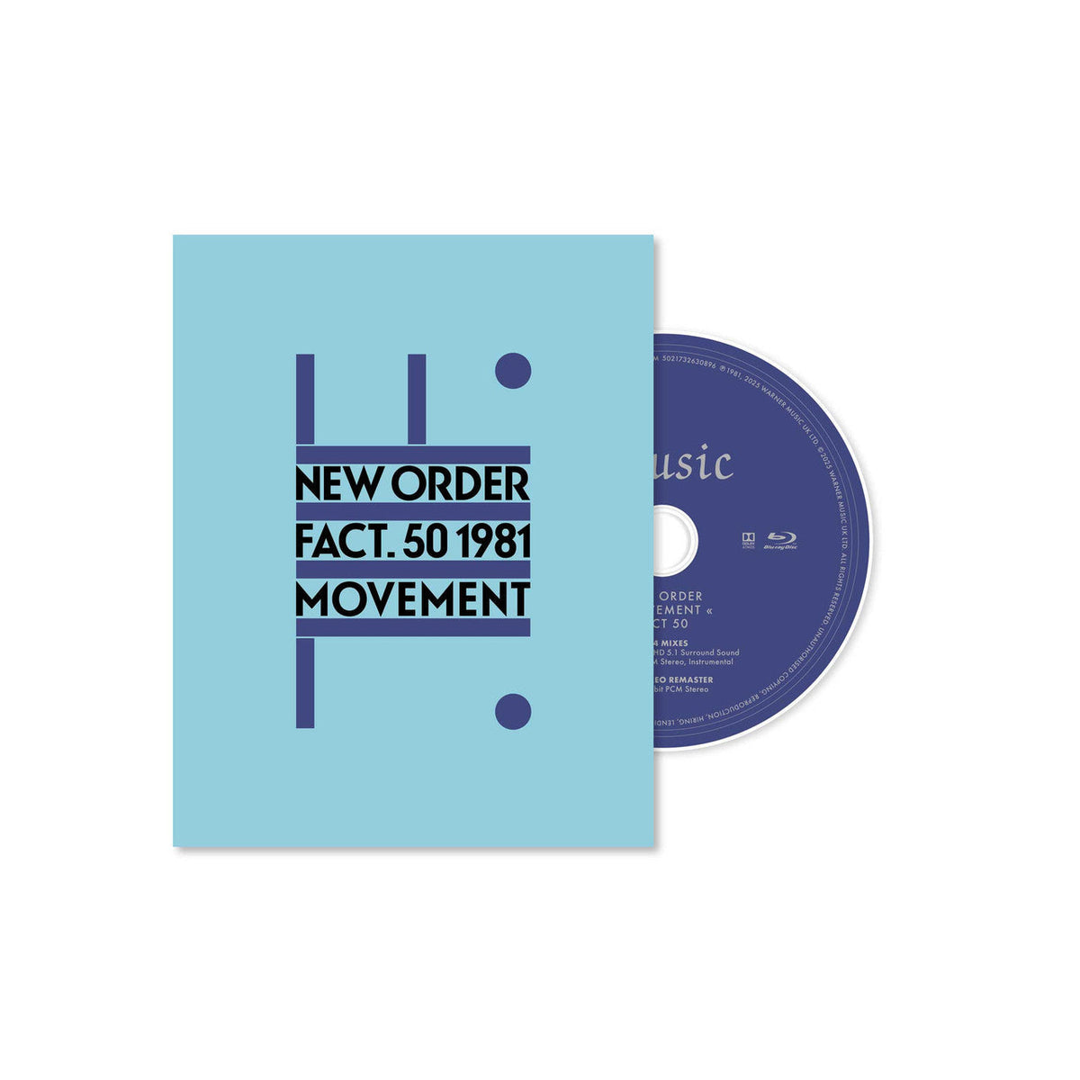 New Order - Movement - Blu-Ray Audio Disc