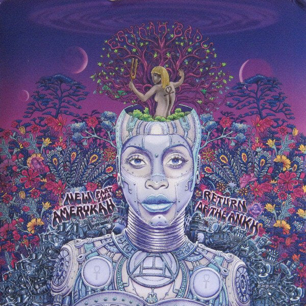 DAMAGED COVER: Erykah Badu "New Amerykah Part Two: Return of the Ankh" 2xLP (Violet Vinyl)