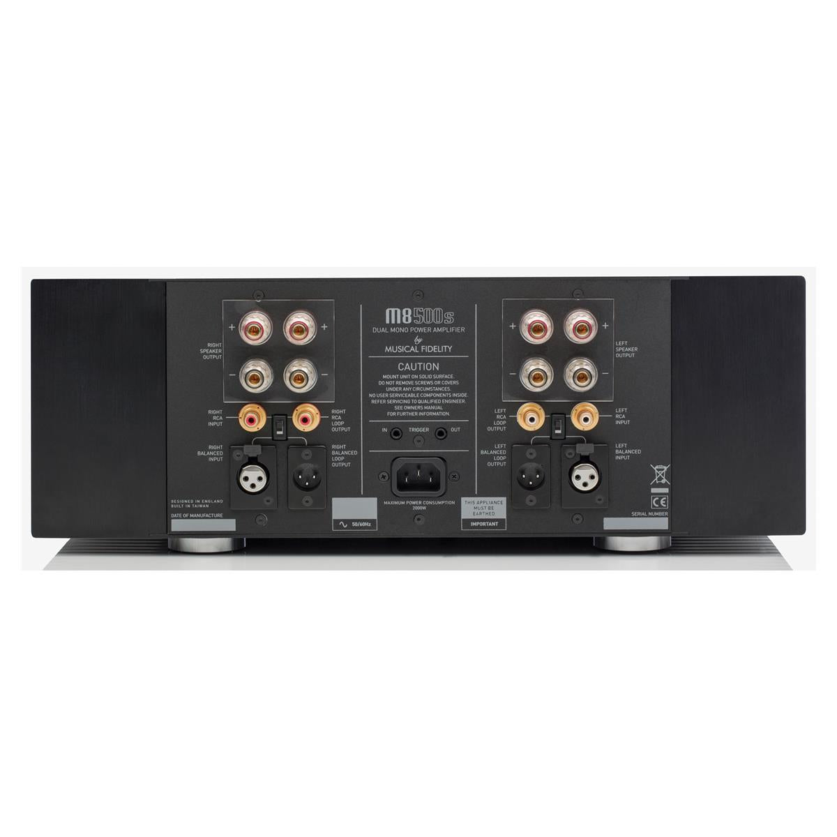 Musical Fidelity - M8s-500s Power Amplifier Black (Open Box)