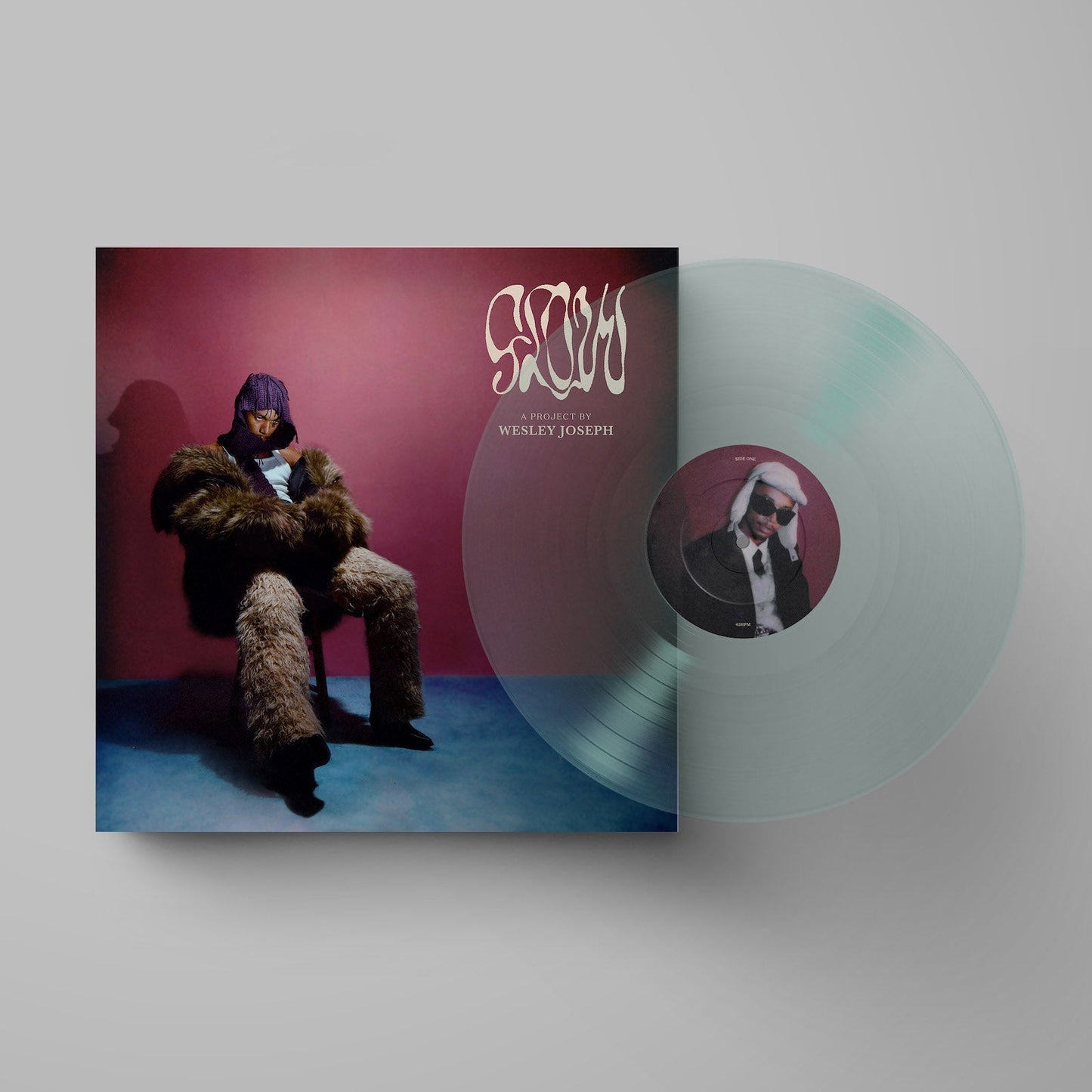 DAMAGED COVER: Wesley Joseph "GLOW" LP (Coke Bottle Clear)