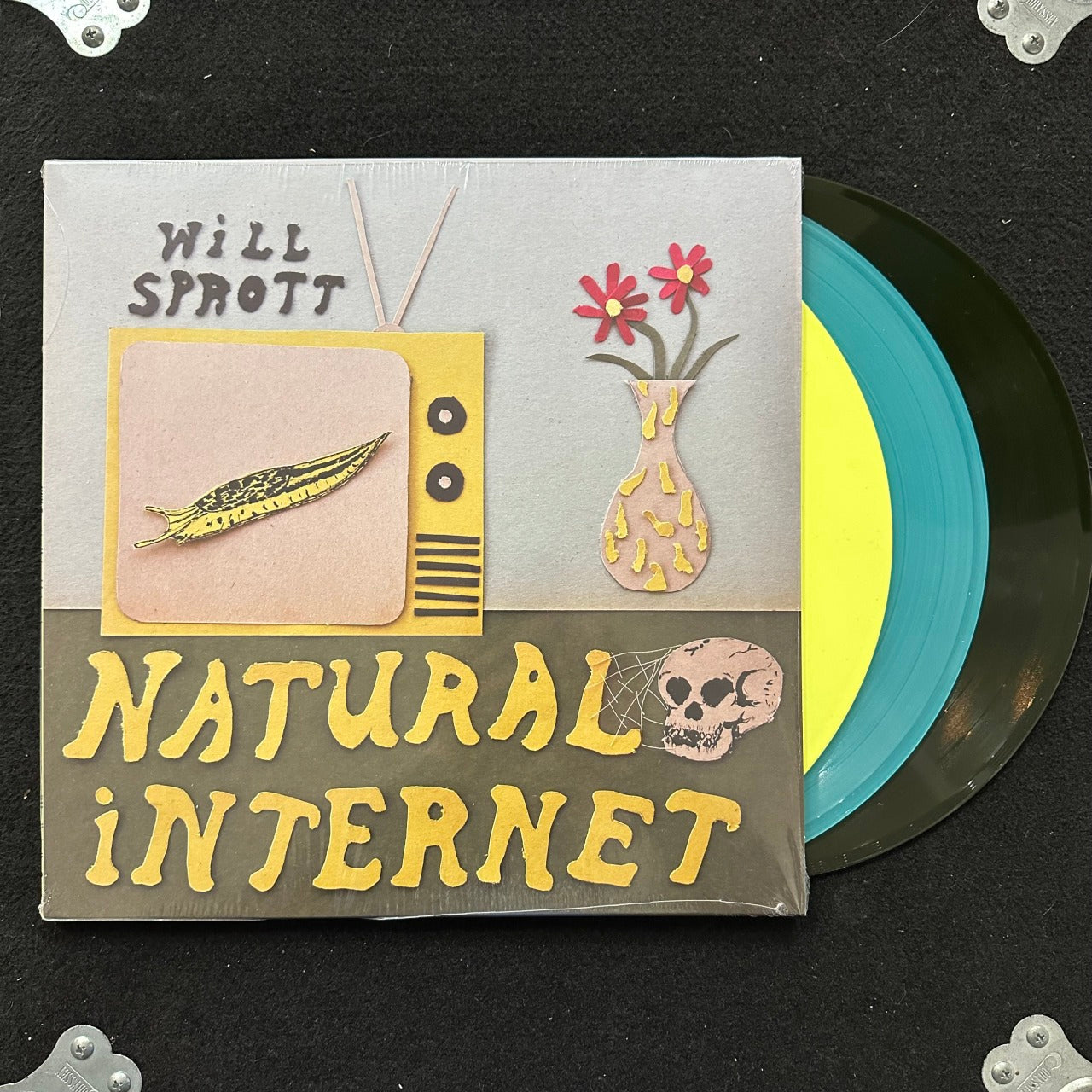 Will Sprott "Natural Internet" LP (Blue Vinyl)