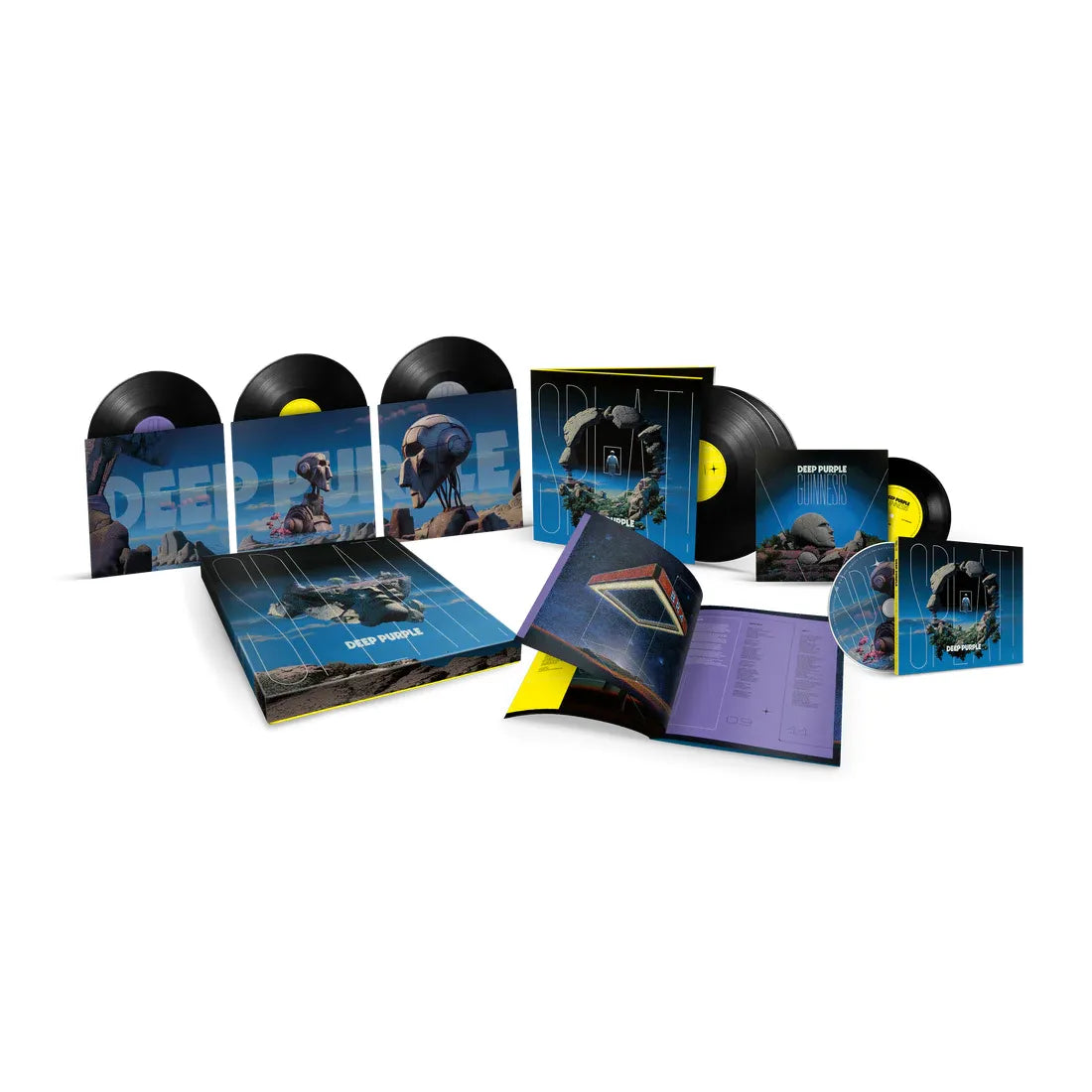 [Pre Order] Deep Purple - Splat! (Limited Edition) - 2LP, CD, 3x 10inch, 7inch + Booklet Box Set *