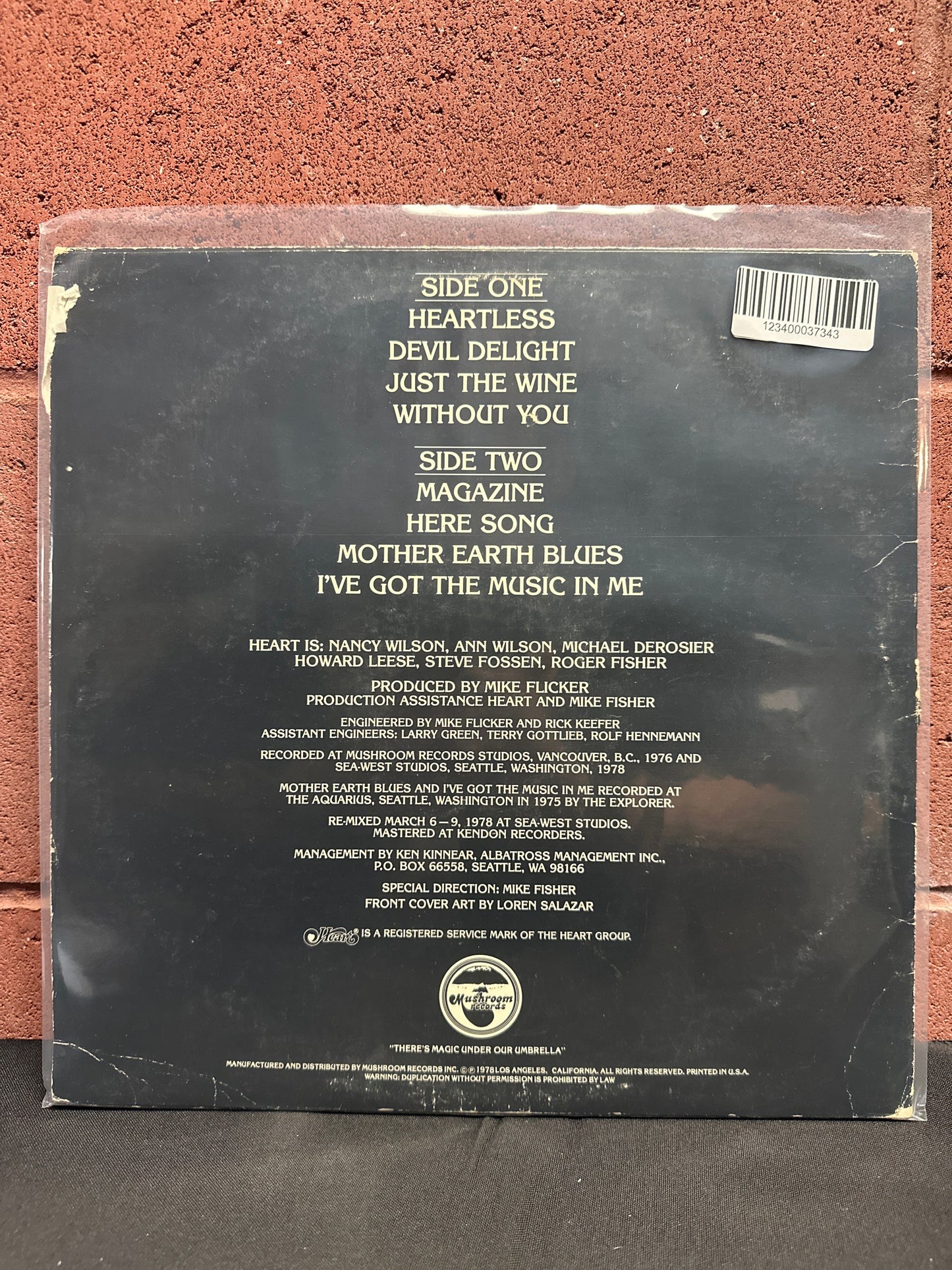 Used Vinyl: Heart "Magazine" LP