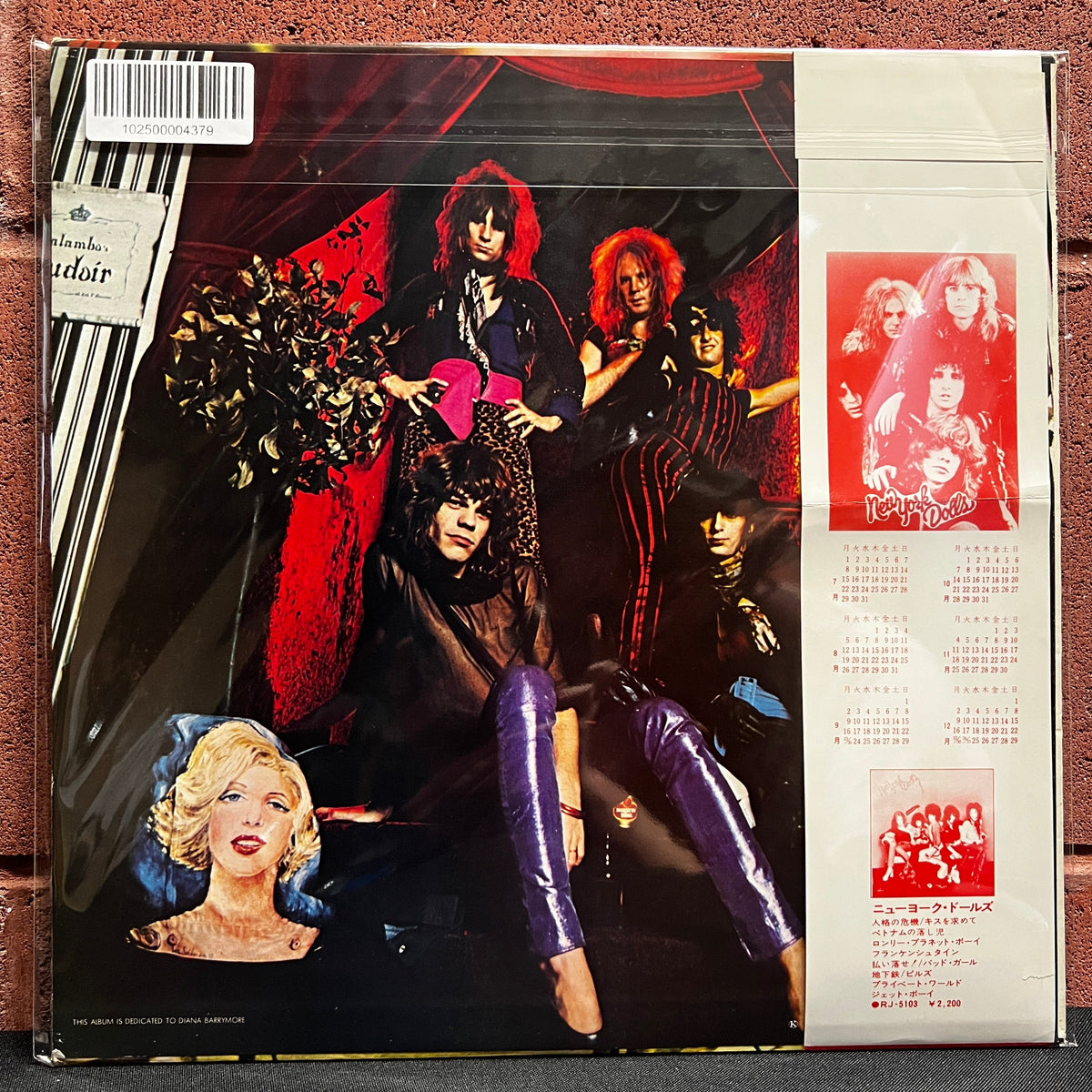 Used Vinyl: New York Dolls "Too Much Too Soon" LP (1974 Japanese Issue)