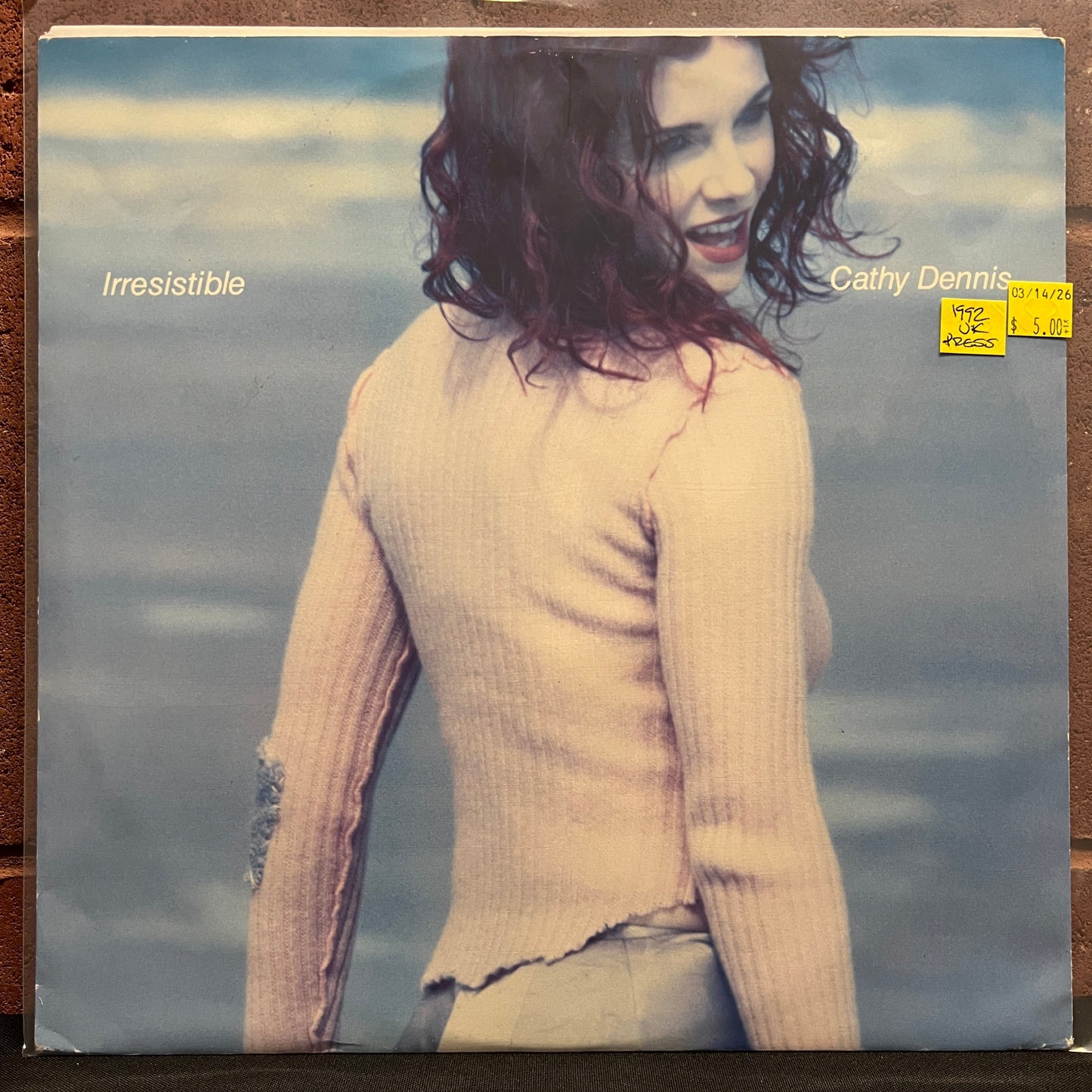 Used Vinyl: Cathy Dennis ‎"Irresistible" 12" (1992 UK Press)