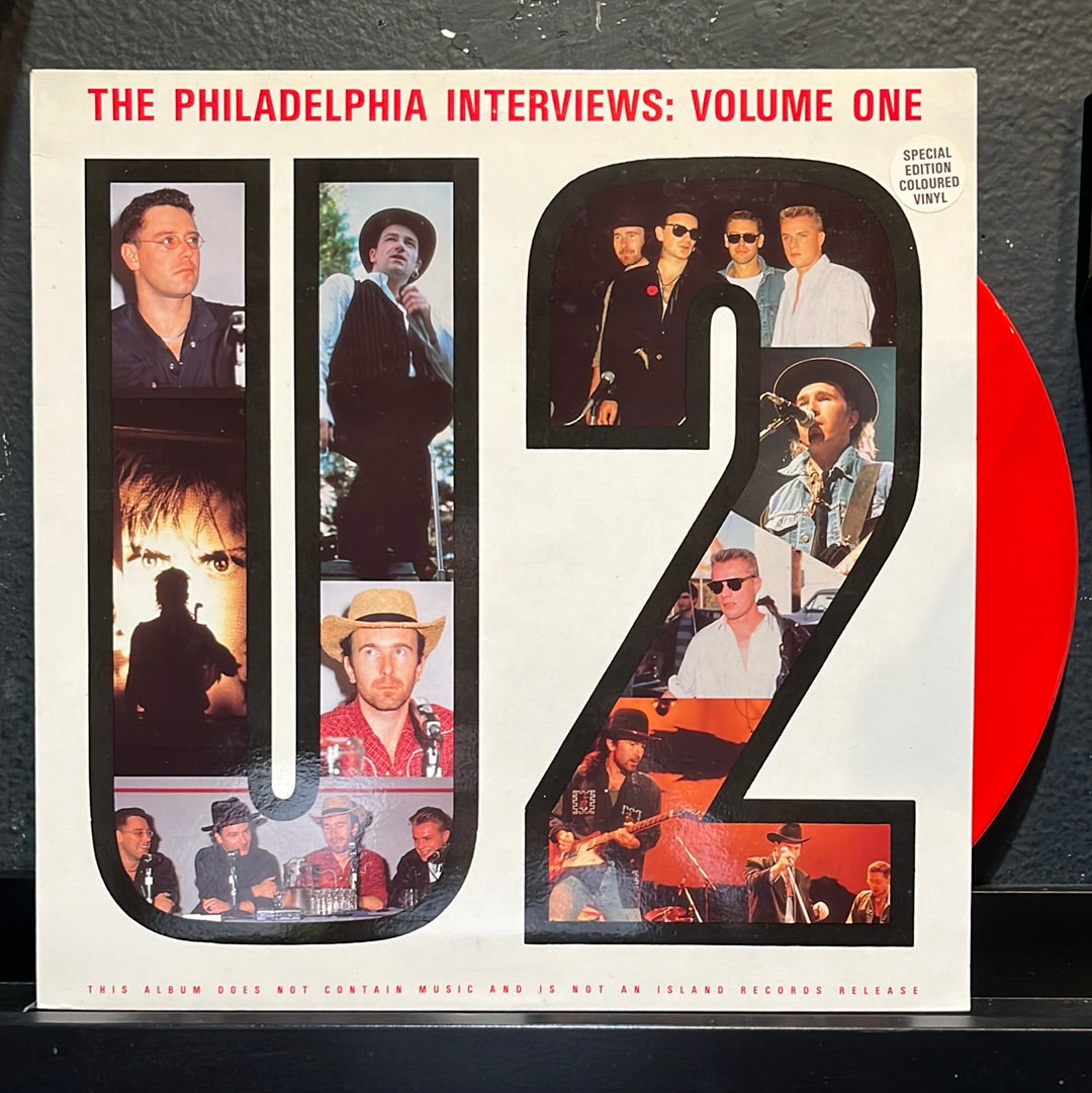 Used Vinyl: U2 “The Philadelphia Interviews: Volume One” 12" (Red Vinyl)