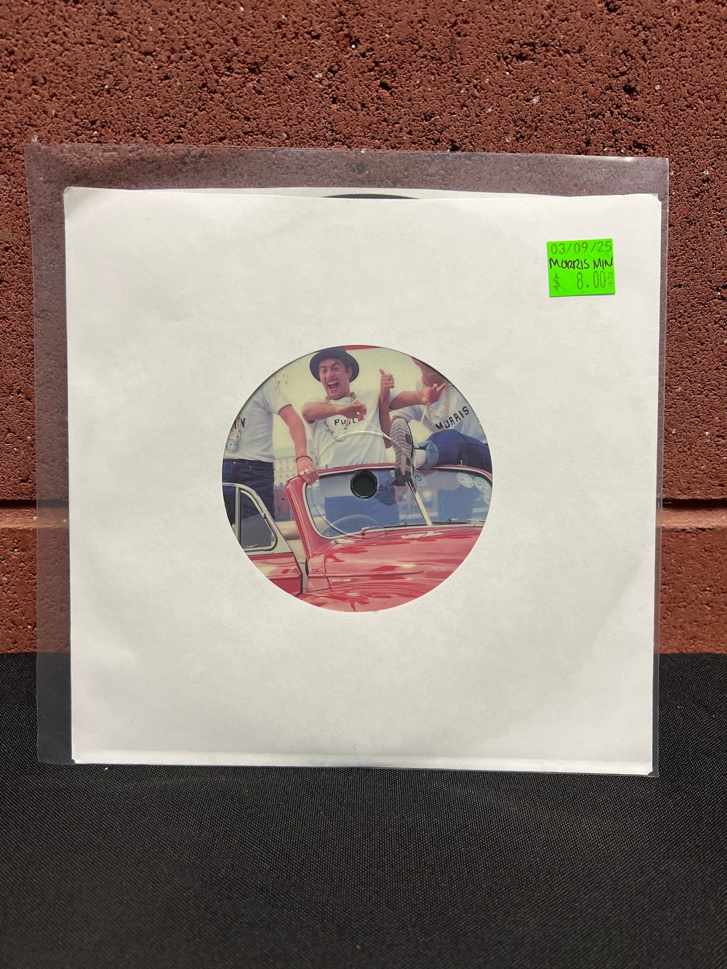 Used Vinyl: Morris Minor And The Majors "Stutter Rap (No Sleep Til Bedtime)" 7" (Picture Disc)