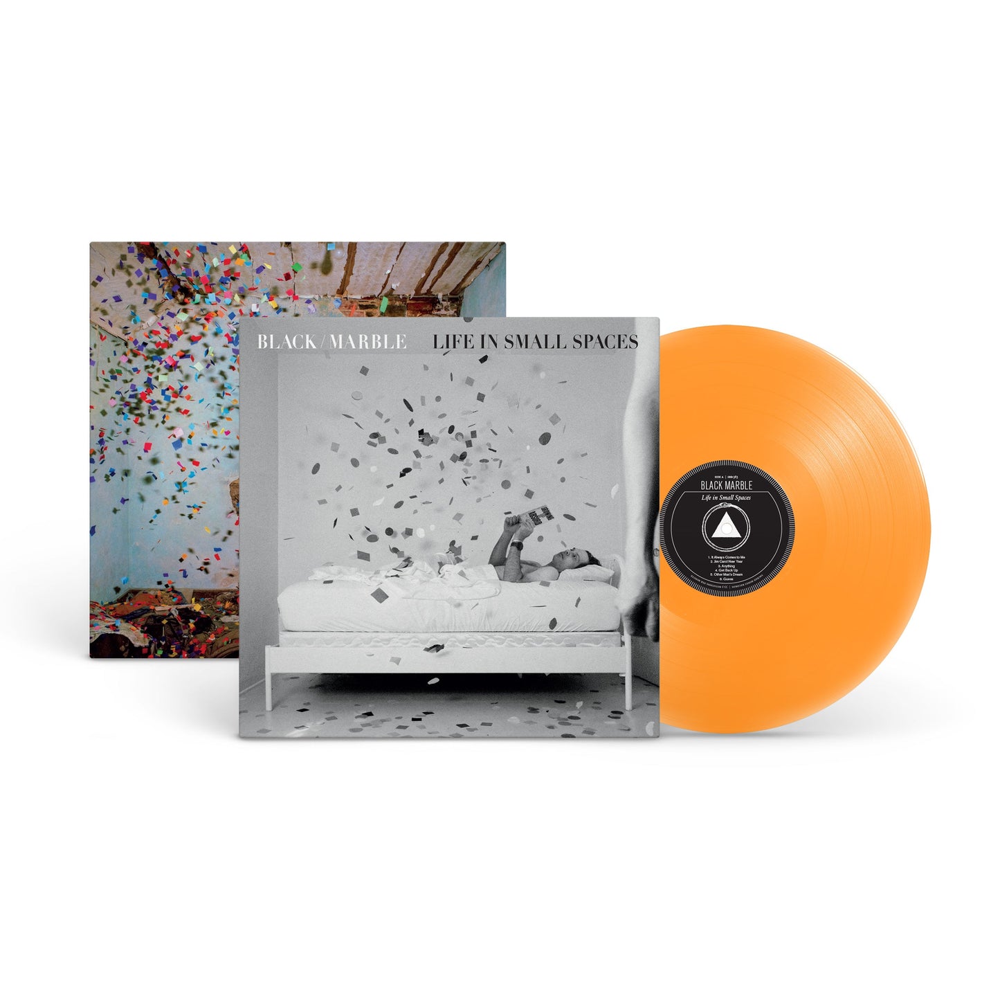 PRE-ORDER: Black Marble "Life in Small Spaces" LP (Translucent Orange Vinyl)